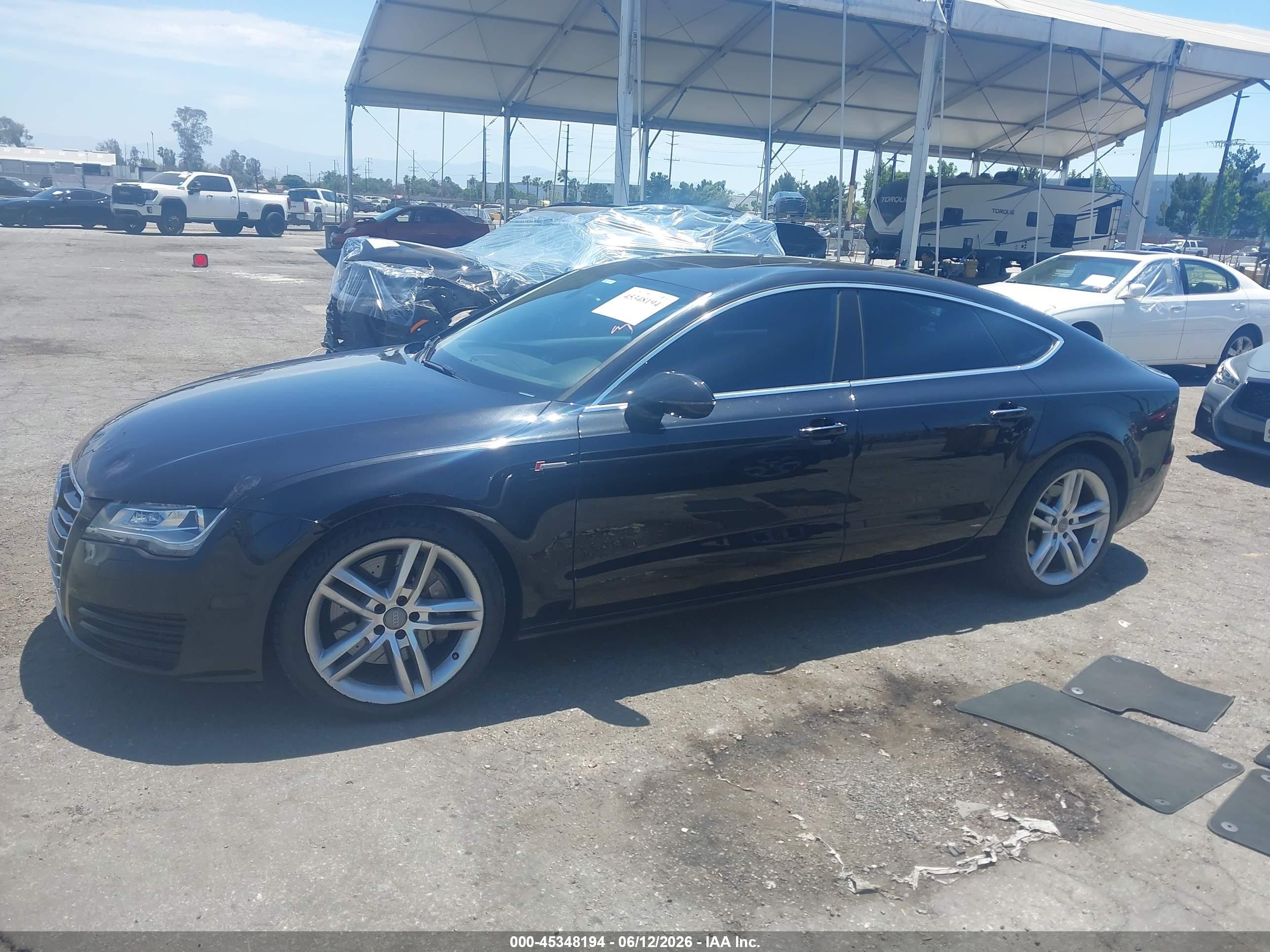 2014 Audi A7 3.0t Premium Plus Black vin: WAUWGAFC4EN127340