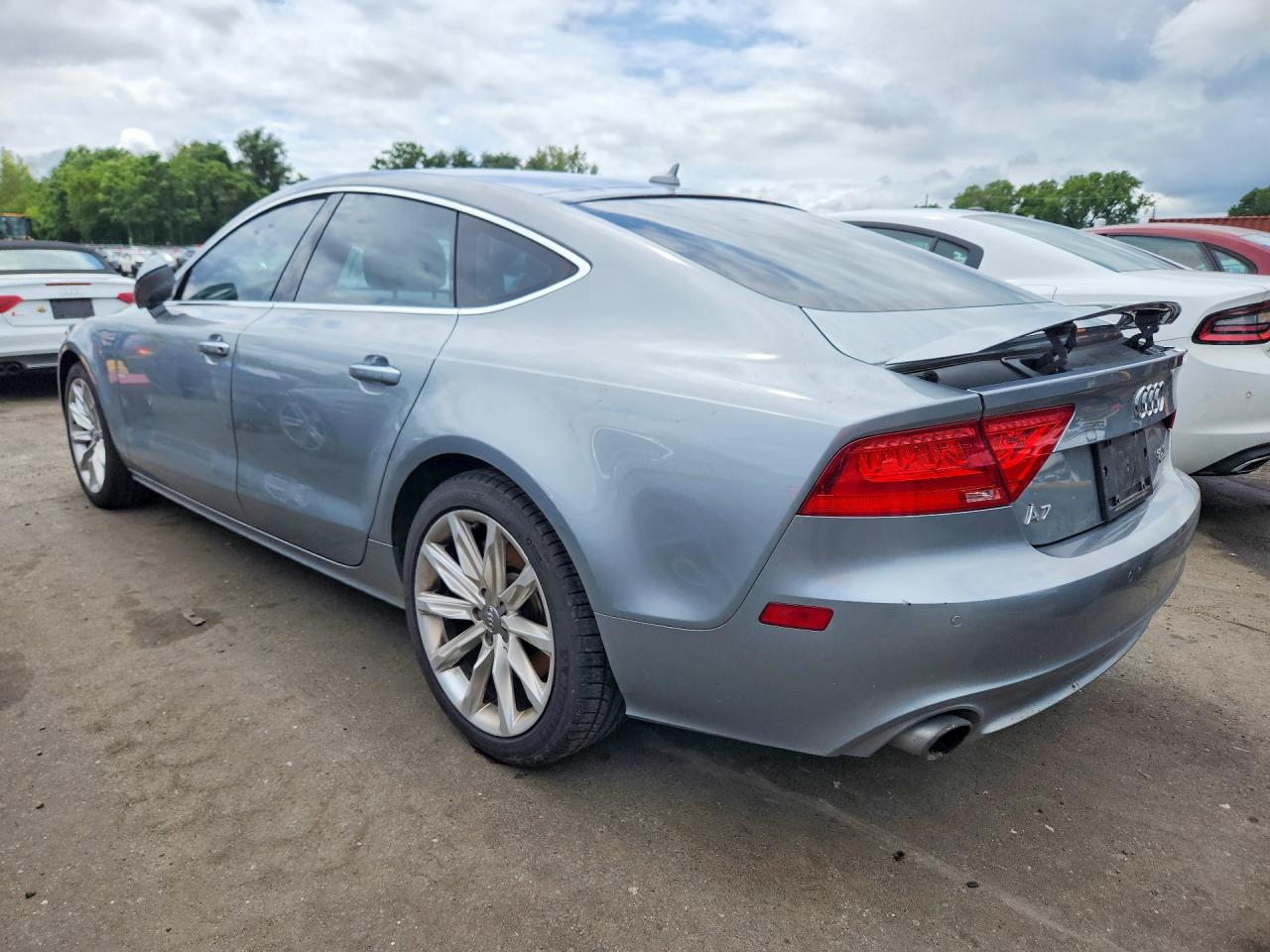 2014 Audi A7 Premium Plus Silver vin: WAUWGAFC5EN064670