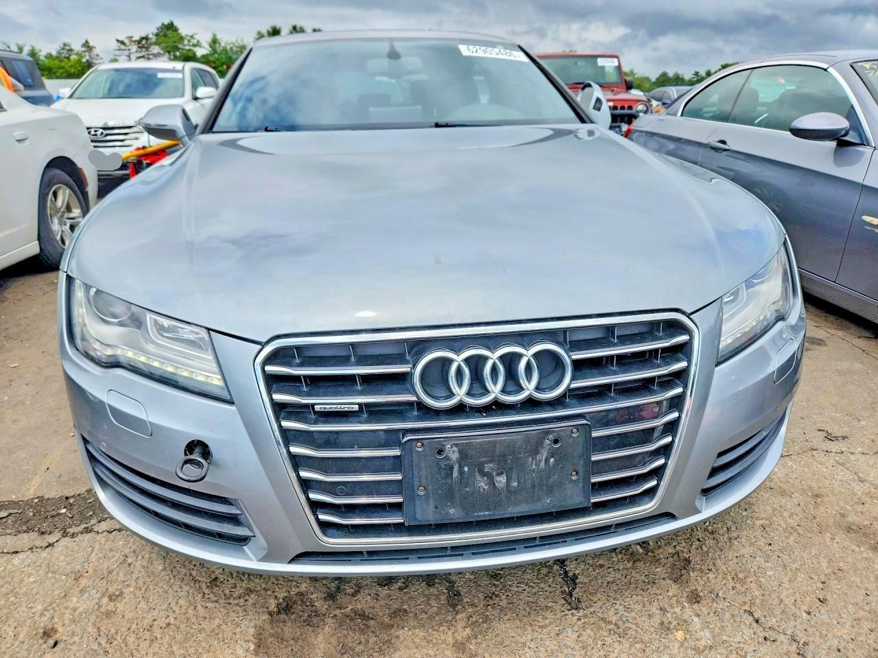 2014 Audi A7 Premium Plus Silver vin: WAUWGAFC5EN064670