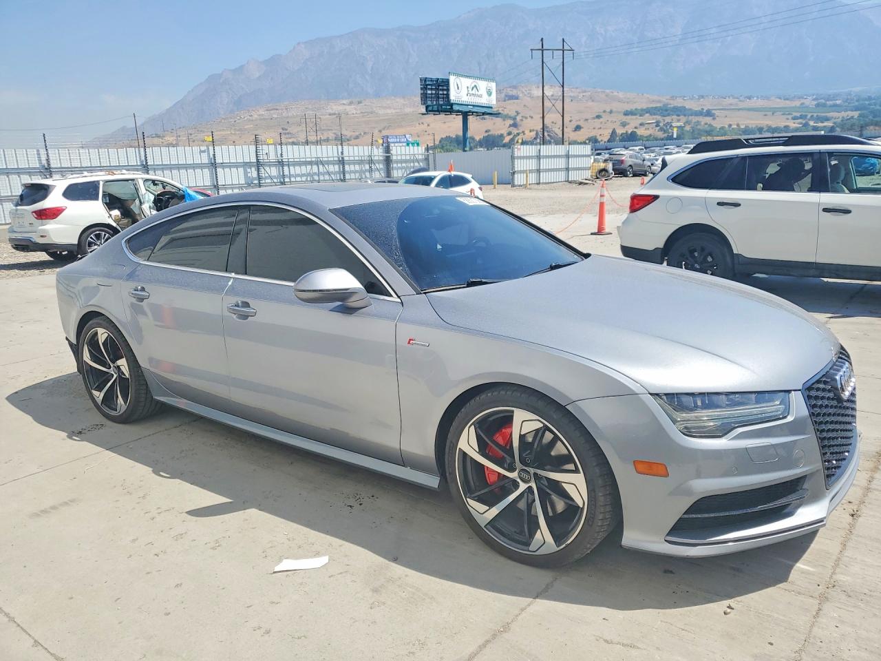 2016 Audi A7 Premium Plus Silver vin: WAUWGAFC5GN056541
