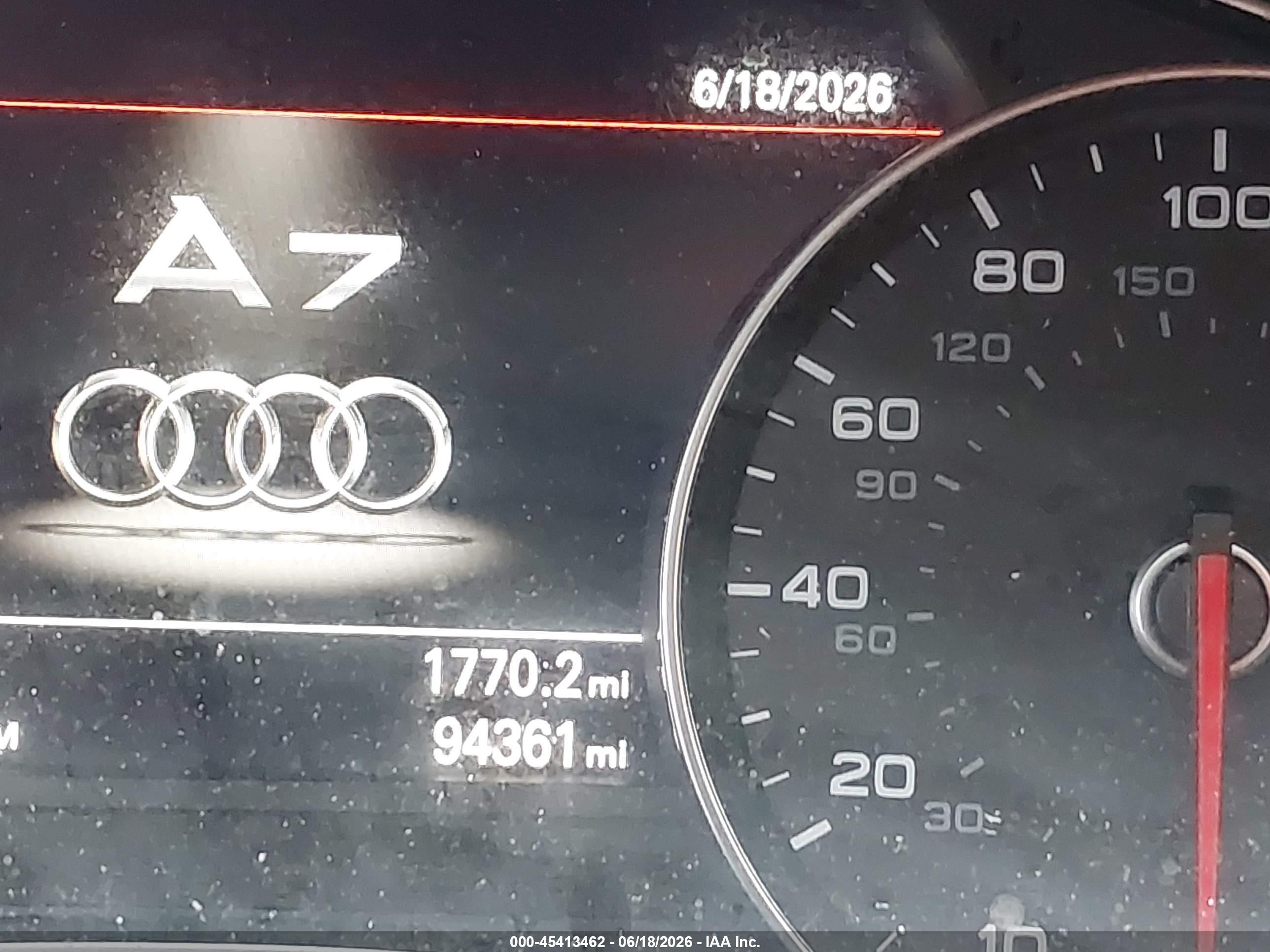 2014 Audi A7 3.0t Premium Plus Dark Blue vin: WAUWGAFC6EN084670