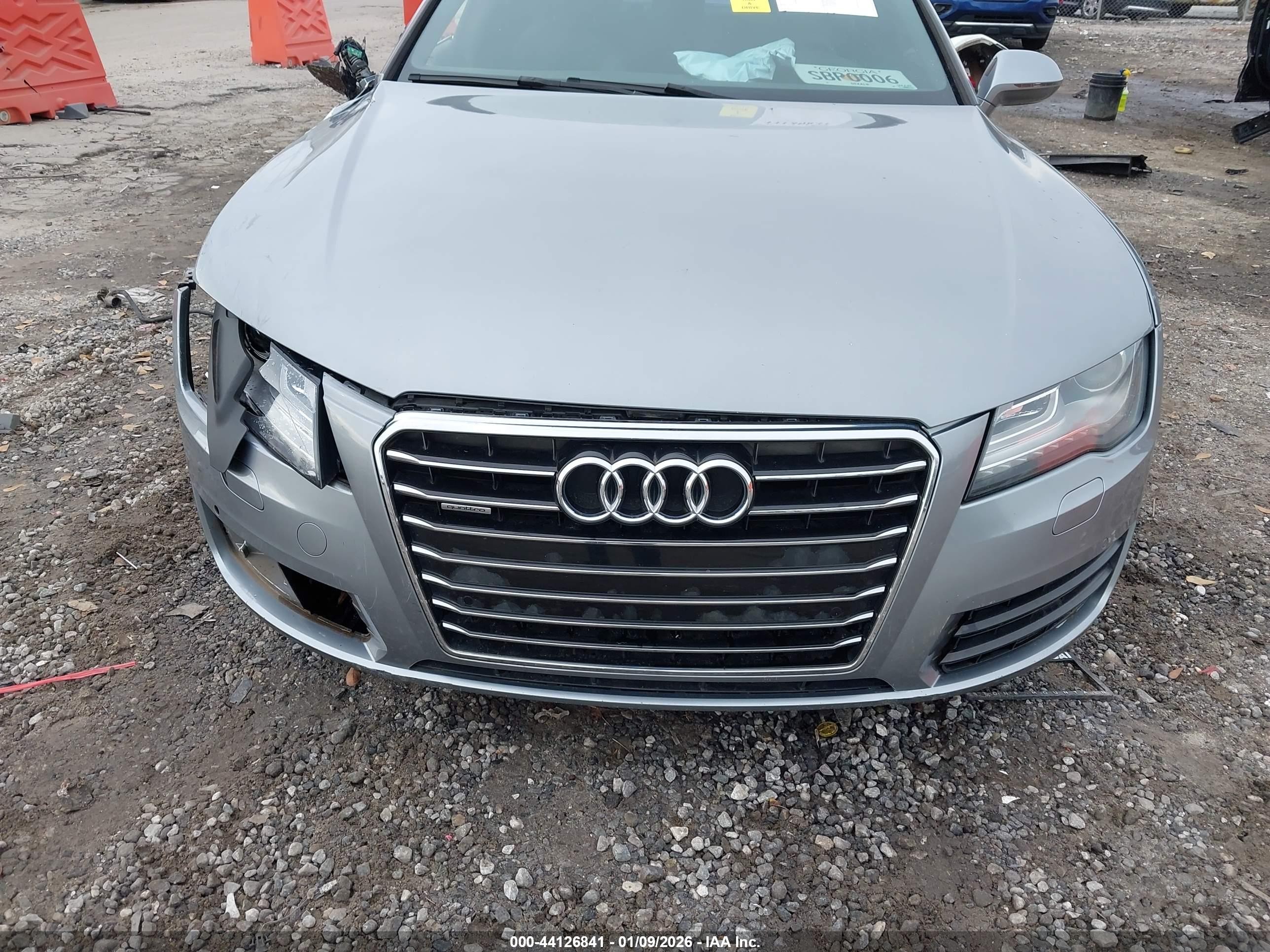 2014 Audi A7 3.0t Premium Plus Серый vin: WAUWGAFC6EN098729