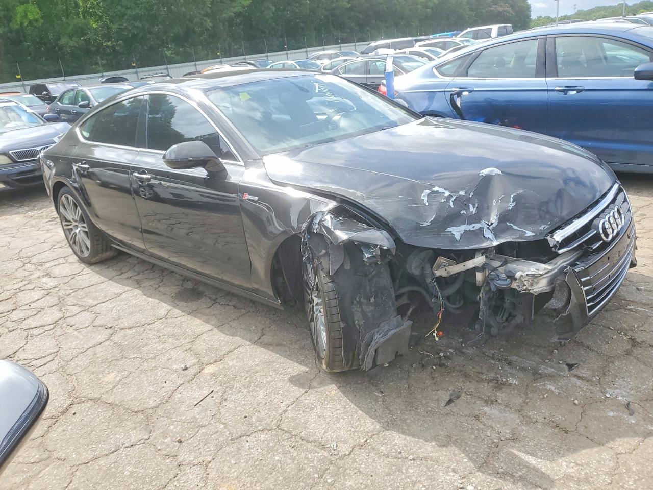 2014 Audi A7 Premium Plus Black vin: WAUWGAFC6EN100480