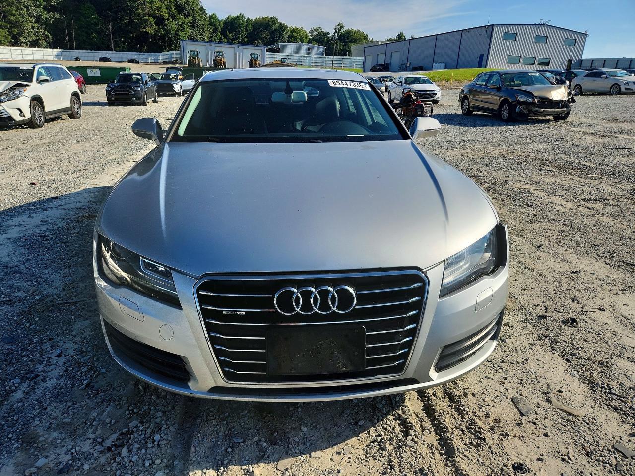 2015 Audi A7 Premium Plus Серебряный vin: WAUWGAFC6FN010358