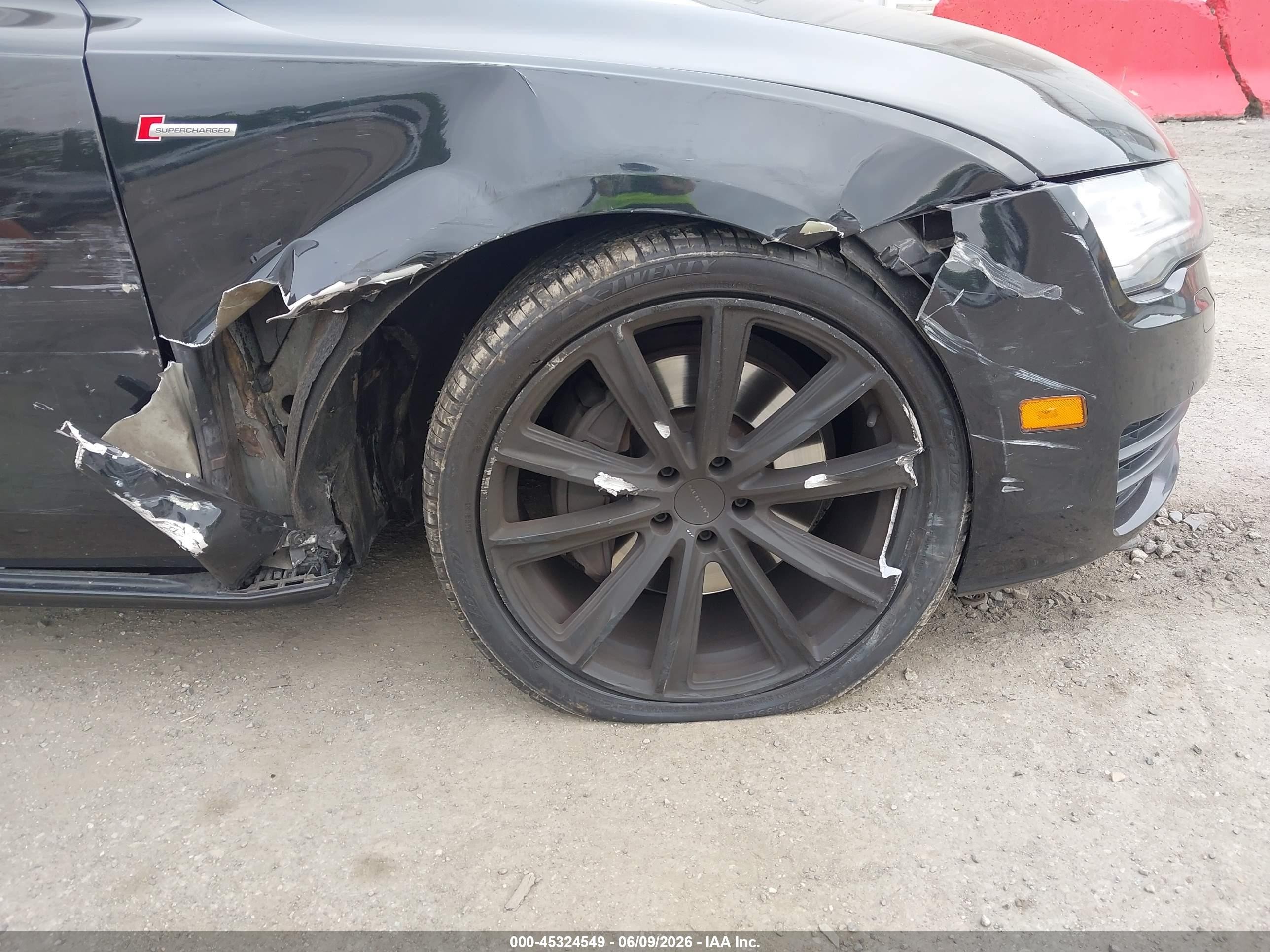 2014 Audi A7 3.0t Premium Plus Black vin: WAUWGAFC7EN088114