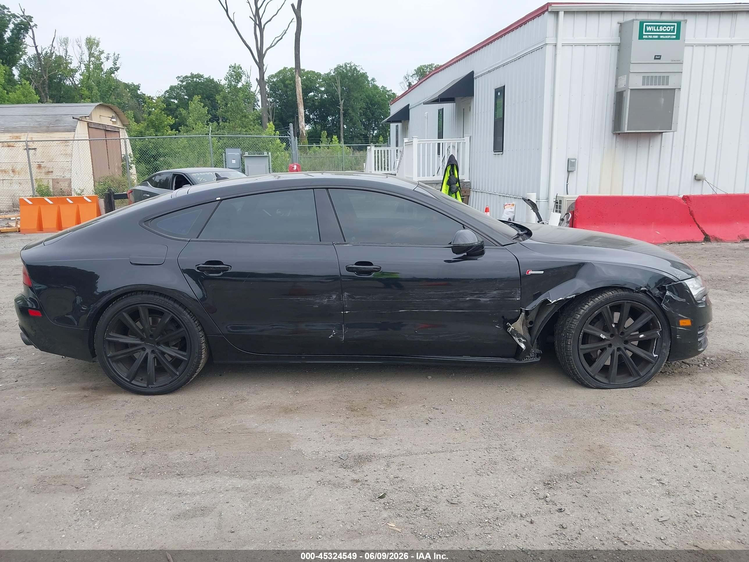 2014 Audi A7 3.0t Premium Plus Black vin: WAUWGAFC7EN088114