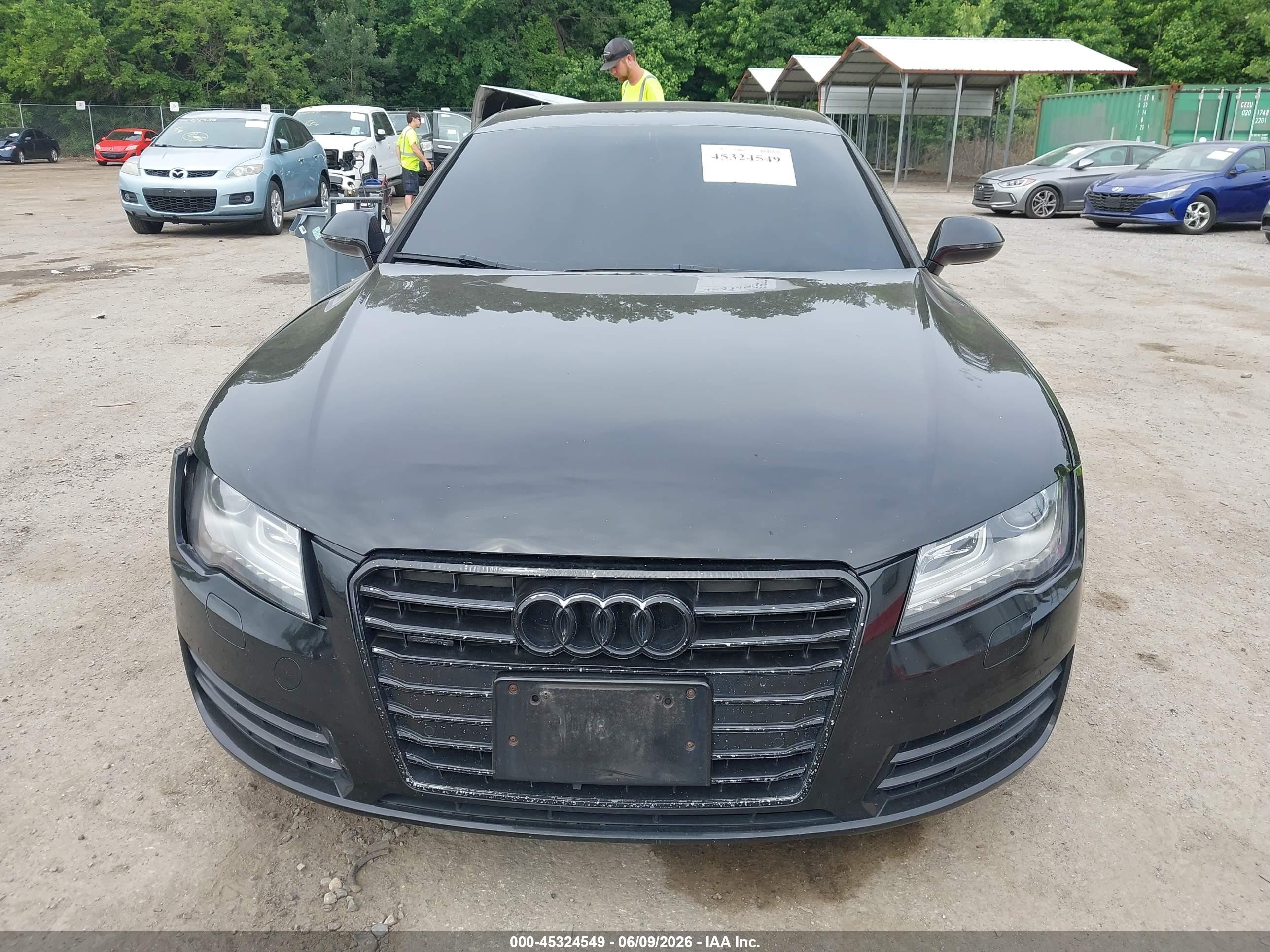 2014 Audi A7 3.0t Premium Plus Black vin: WAUWGAFC7EN088114