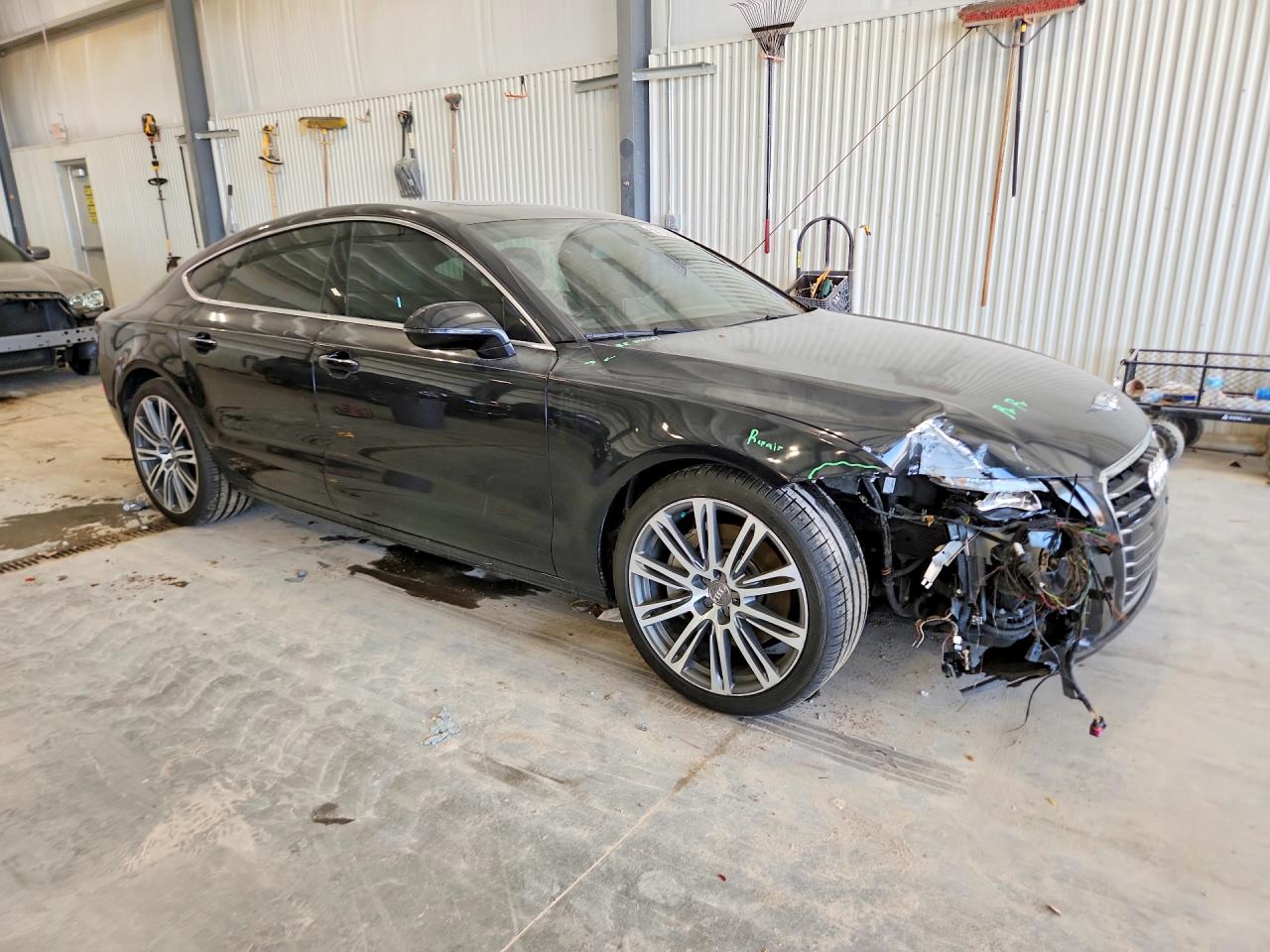 2014 Audi A7 Premium Plus Black vin: WAUWGAFC7EN163202