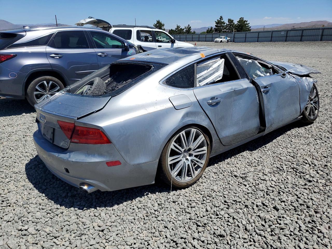 2015 Audi A7 Premium Plus Silver vin: WAUWGAFC7FN005752
