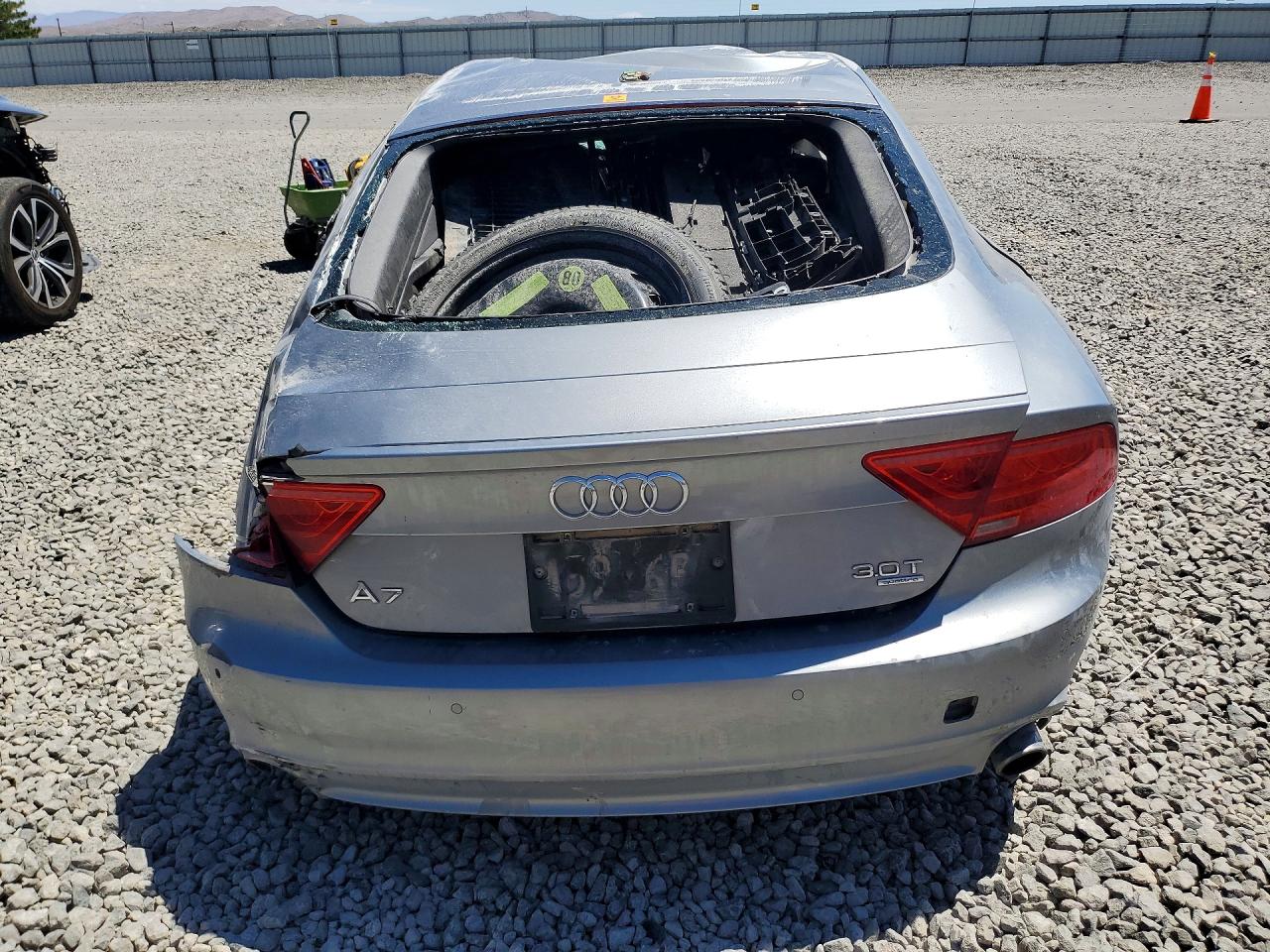2015 Audi A7 Premium Plus Silver vin: WAUWGAFC7FN005752