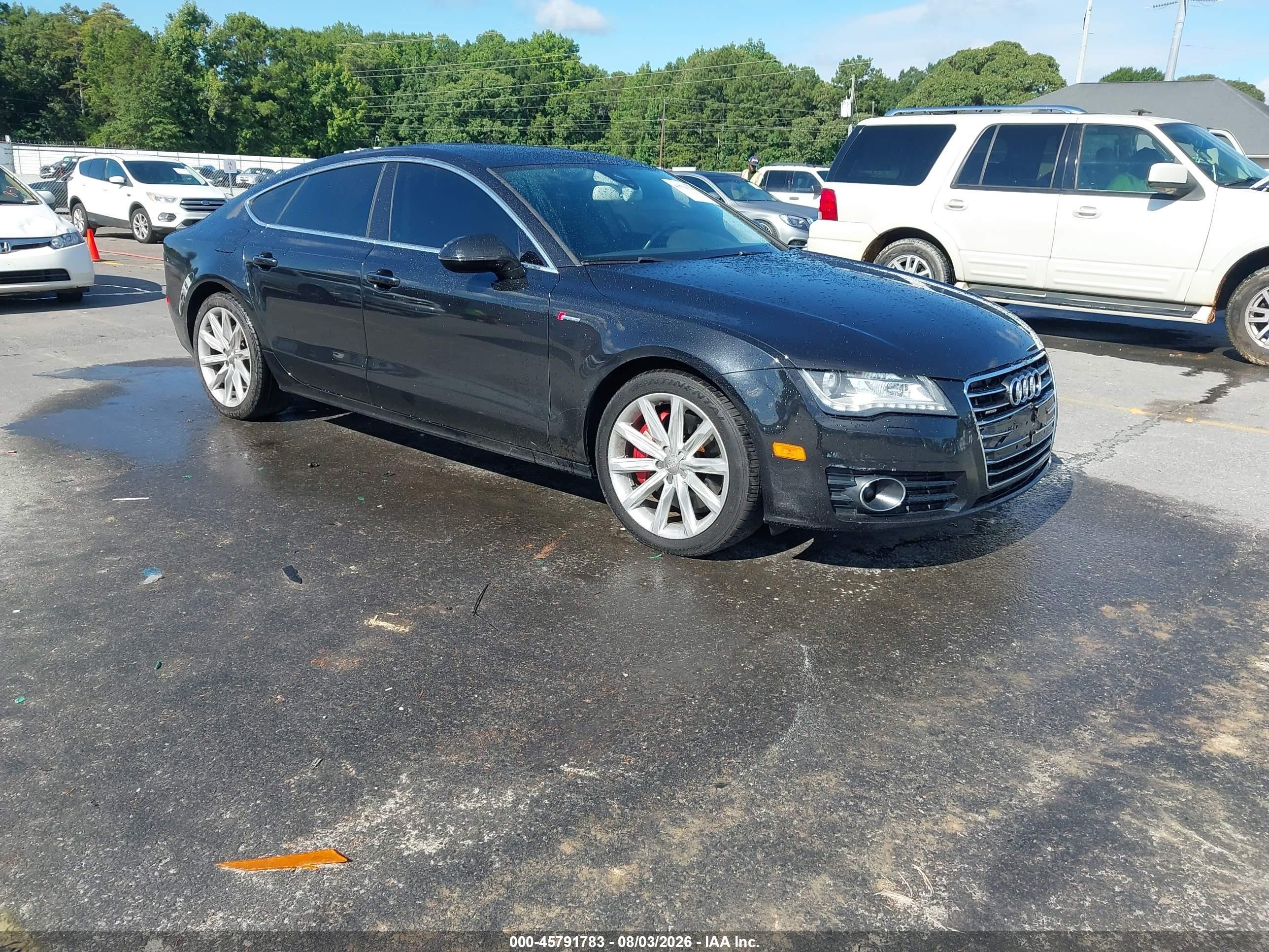 2014 Audi A7 3.0t Premium Plus Black vin: WAUWGAFC8EN041447