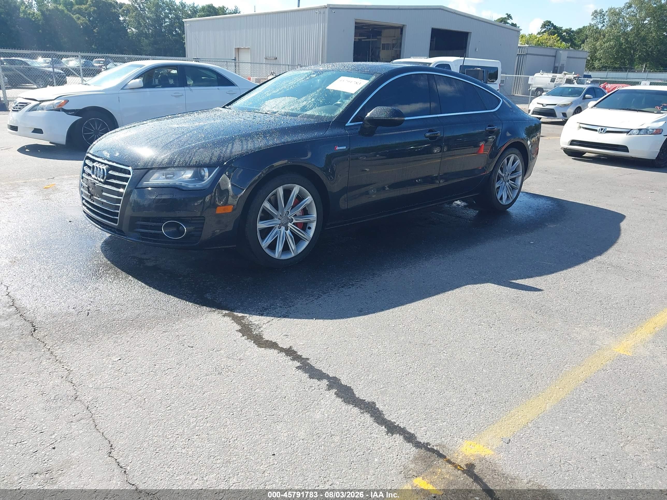 2014 Audi A7 3.0t Premium Plus Black vin: WAUWGAFC8EN041447