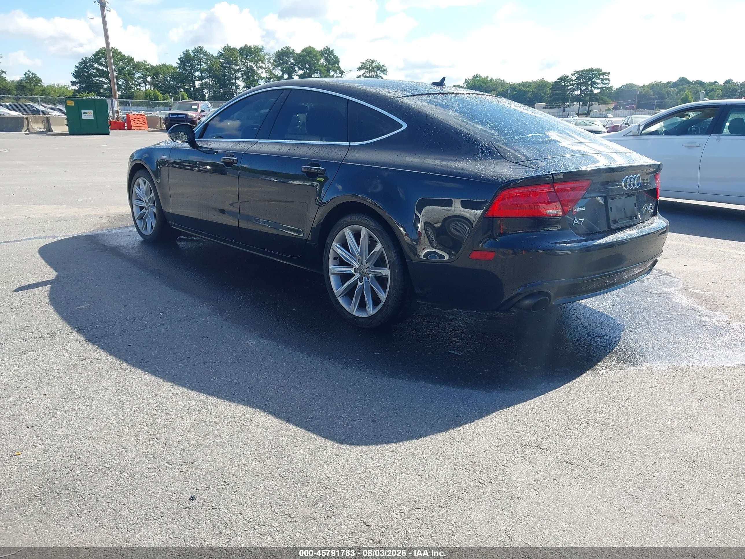2014 Audi A7 3.0t Premium Plus Black vin: WAUWGAFC8EN041447