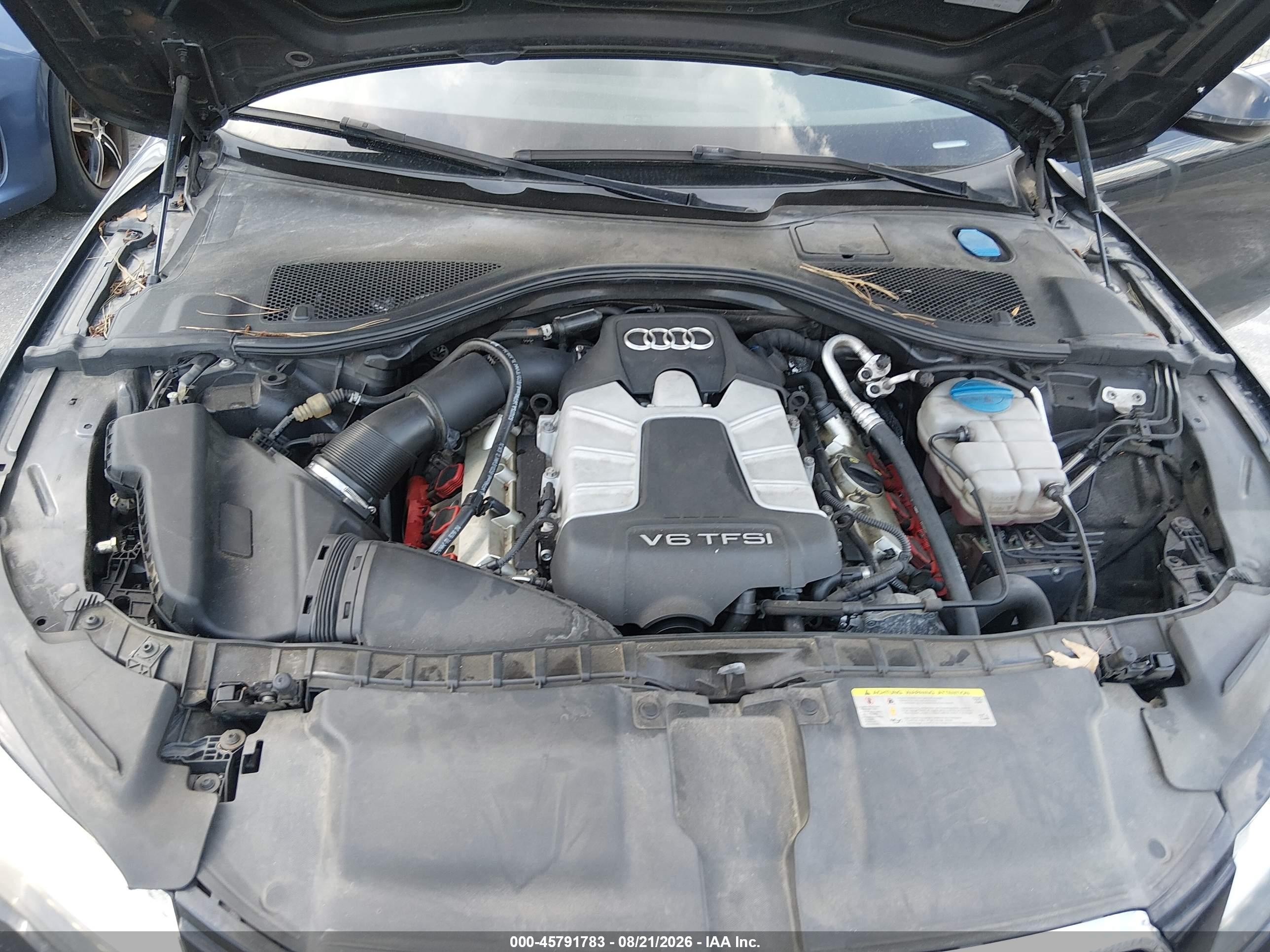 2014 Audi A7 3.0t Premium Plus Black vin: WAUWGAFC8EN041447