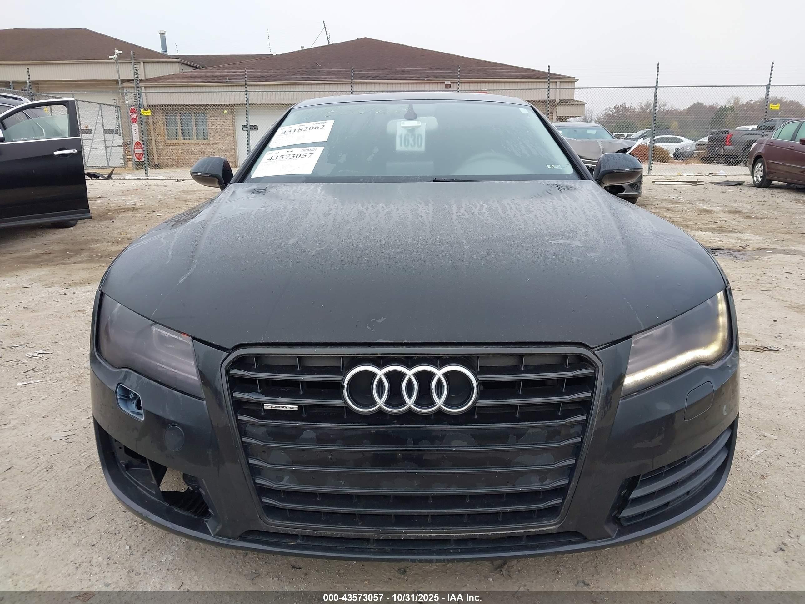 2014 Audi A7 3.0t Premium Plus Черный vin: WAUWGAFC9EN014855