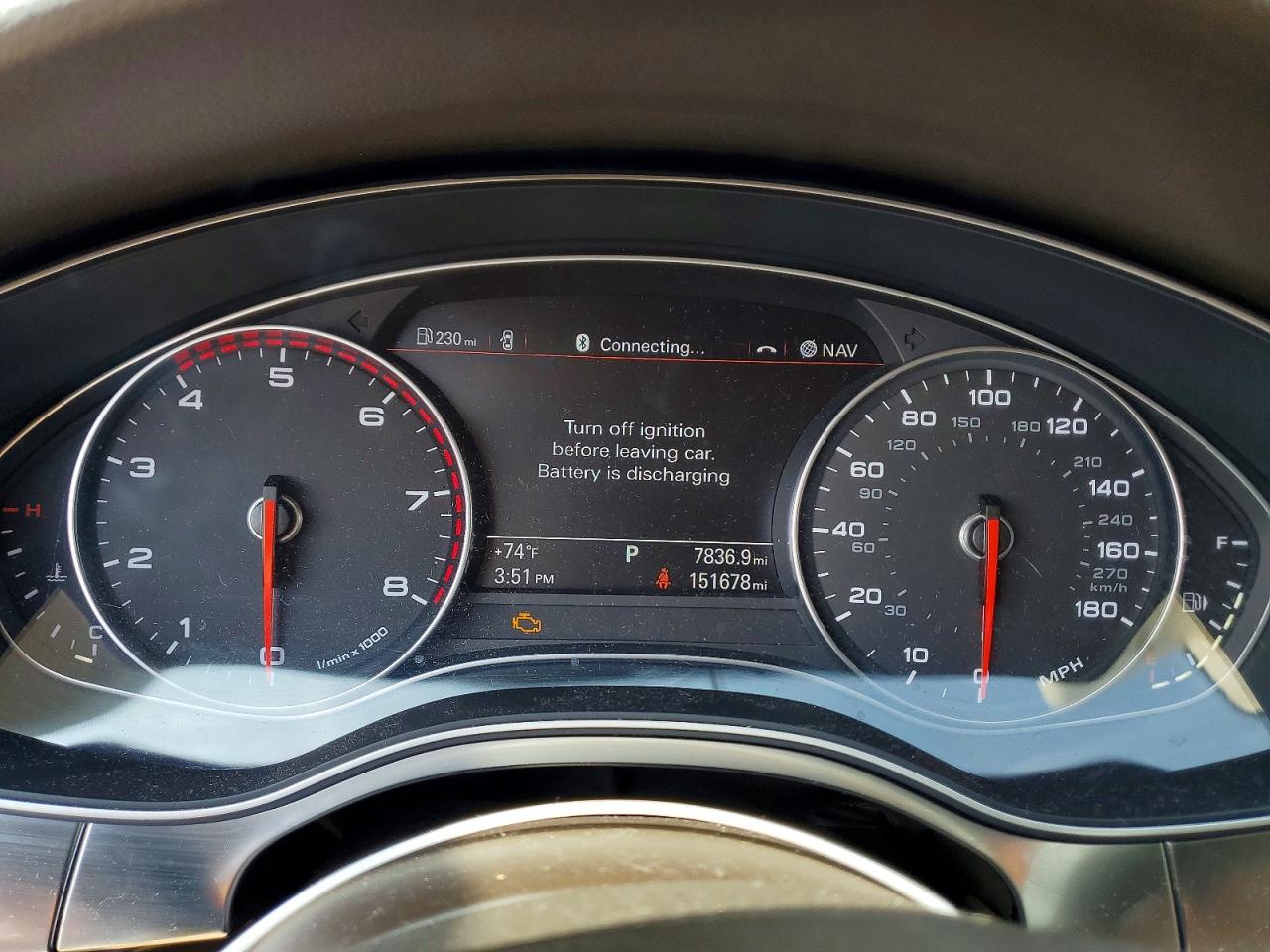 2014 Audi A7 Premium Plus Синий vin: WAUWGAFC9EN021711