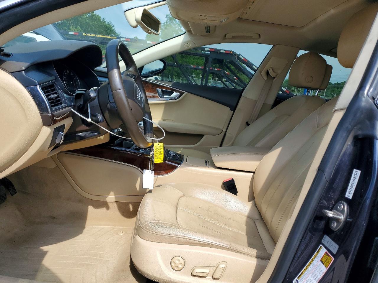 2014 Audi A7 Premium Plus Синий vin: WAUWGAFC9EN021711