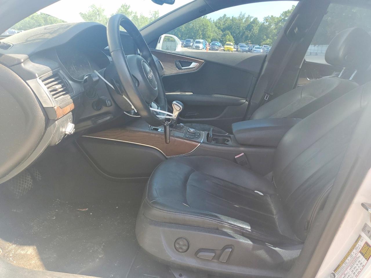 2014 Audi A7 Premium Plus White vin: WAUWGAFC9EN090933