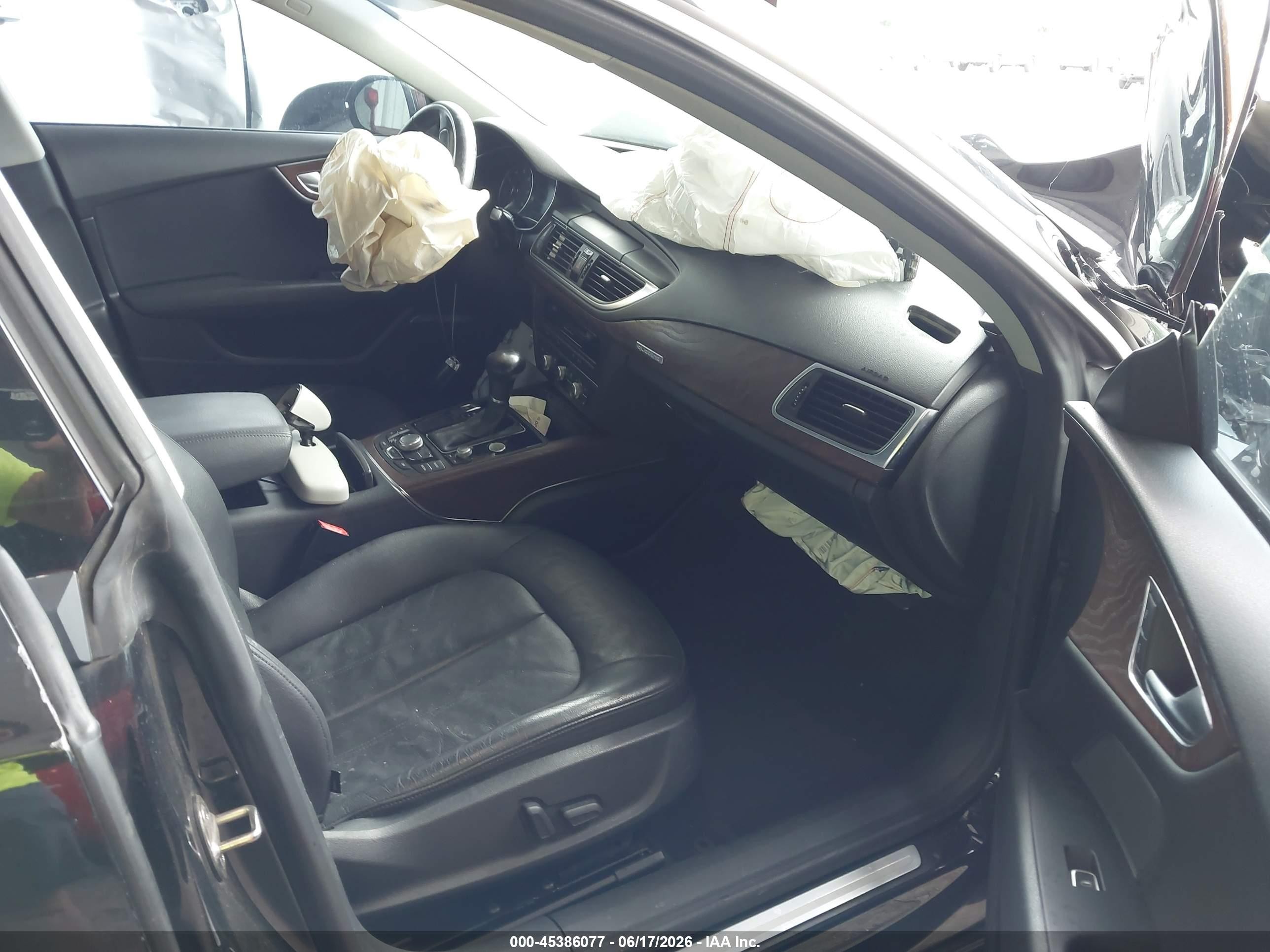 2014 Audi A7 3.0t Premium Plus Black vin: WAUWGAFC9EN124255