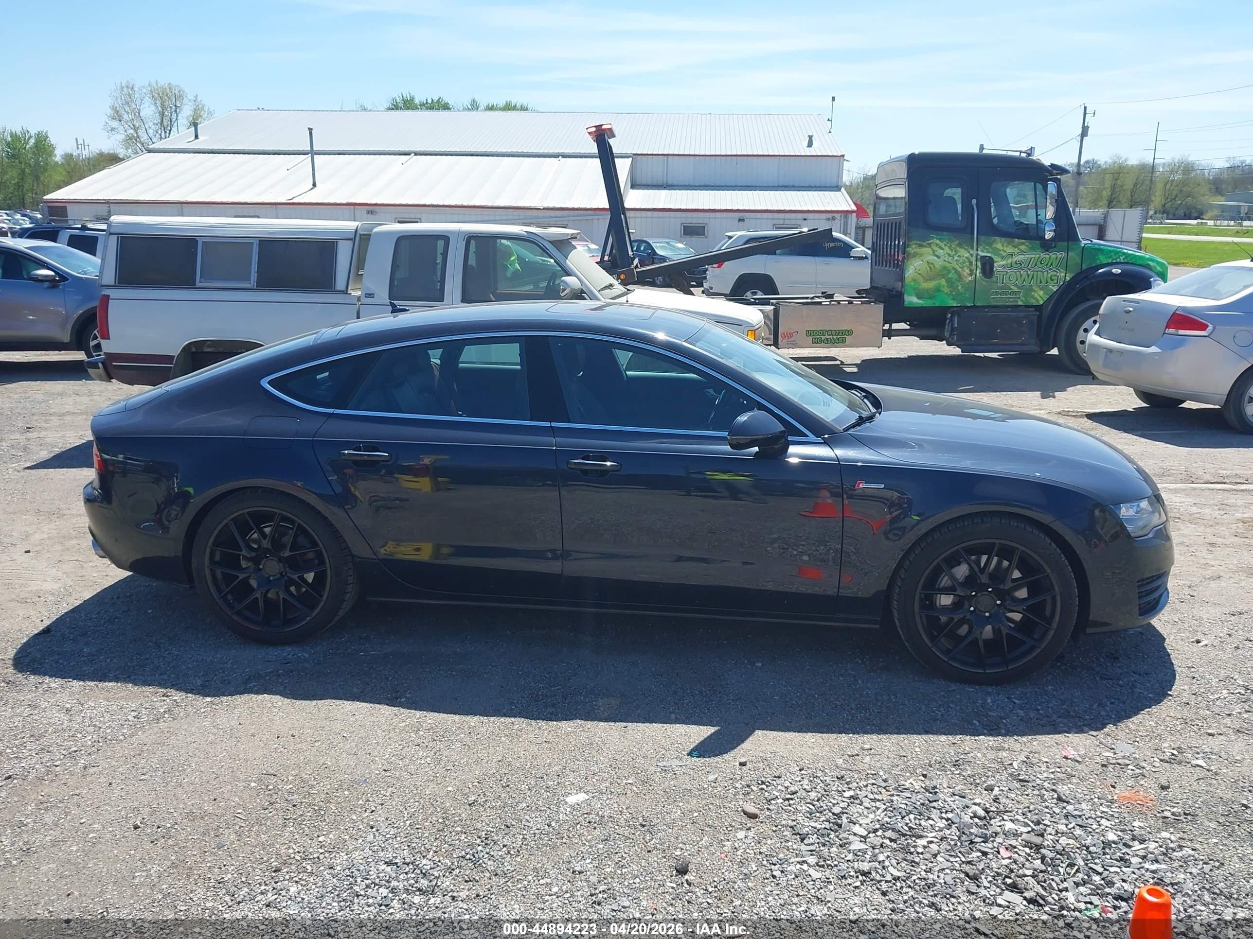 2014 Audi A7 3.0t Premium Plus Black vin: WAUWGAFCXEN123020