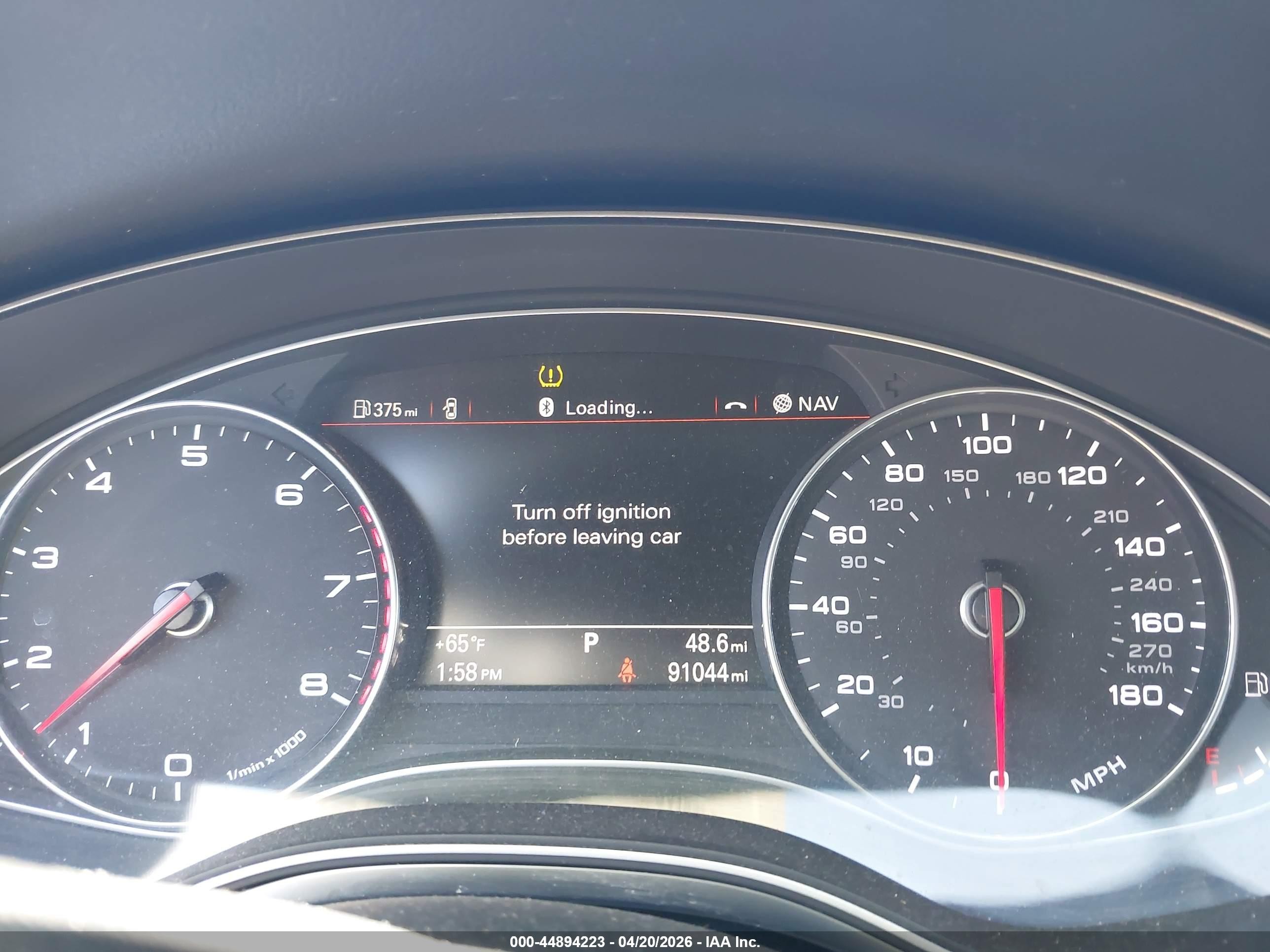 2014 Audi A7 3.0t Premium Plus Black vin: WAUWGAFCXEN123020
