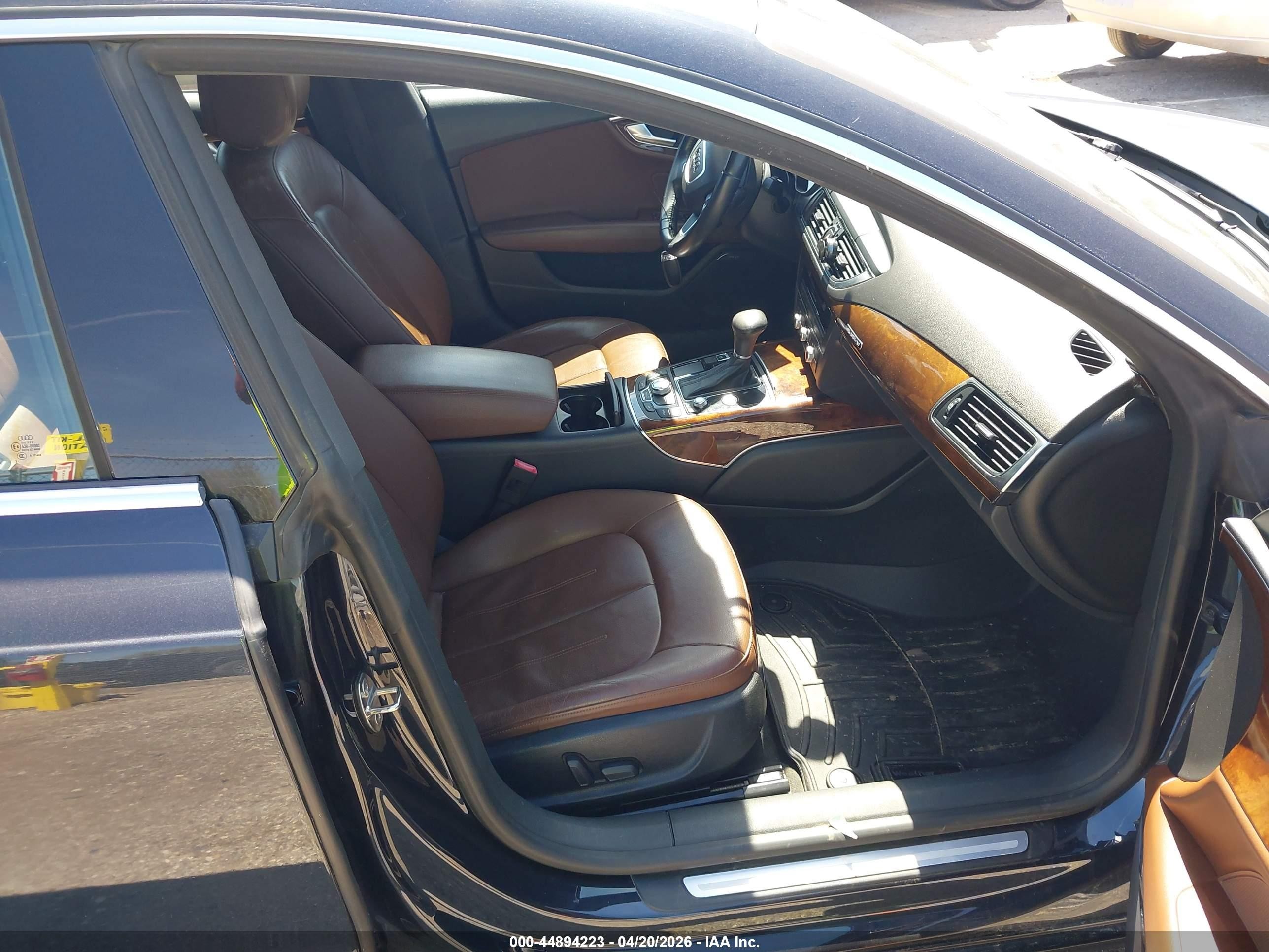 2014 Audi A7 3.0t Premium Plus Black vin: WAUWGAFCXEN123020