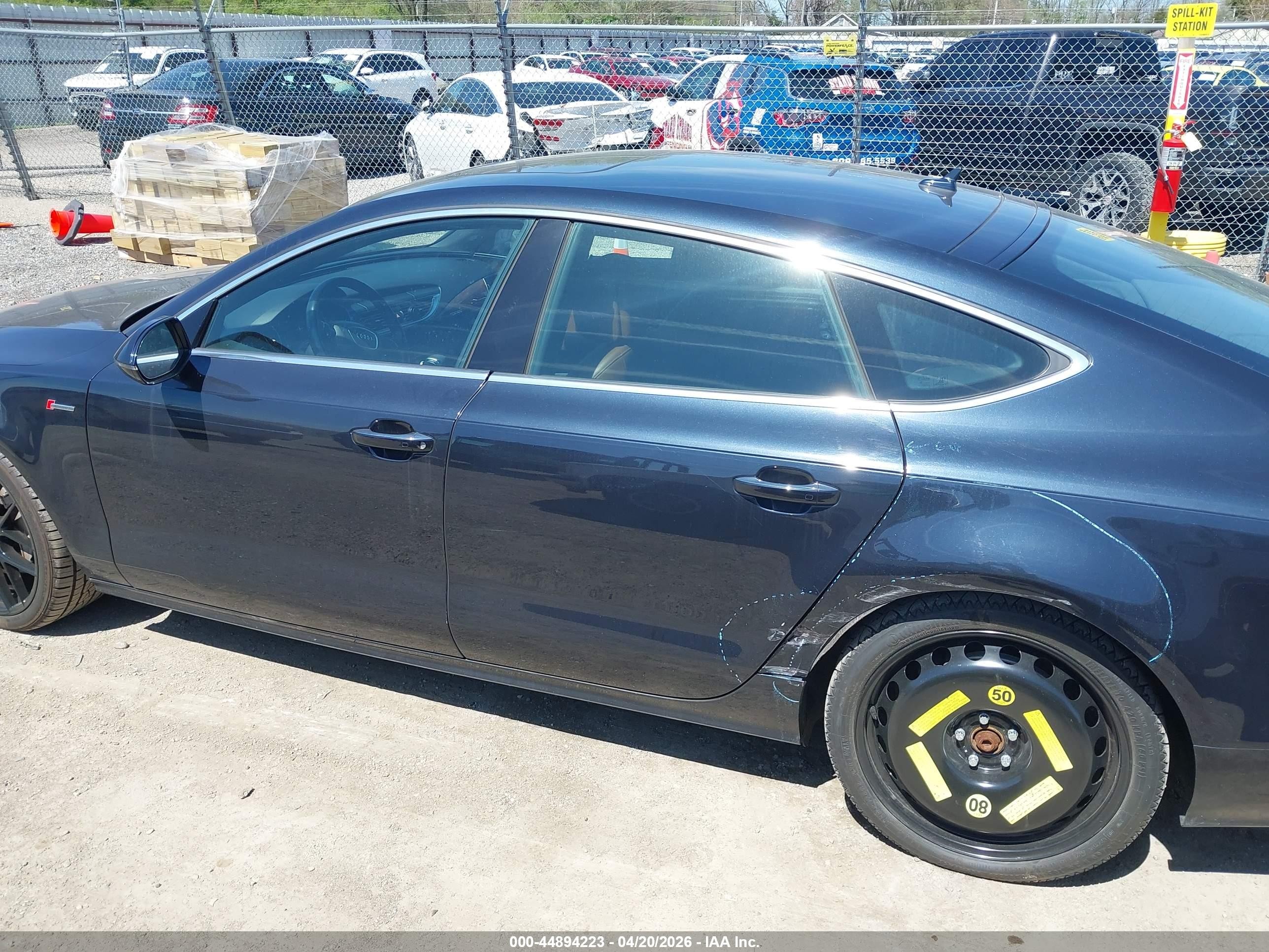 2014 Audi A7 3.0t Premium Plus Black vin: WAUWGAFCXEN123020