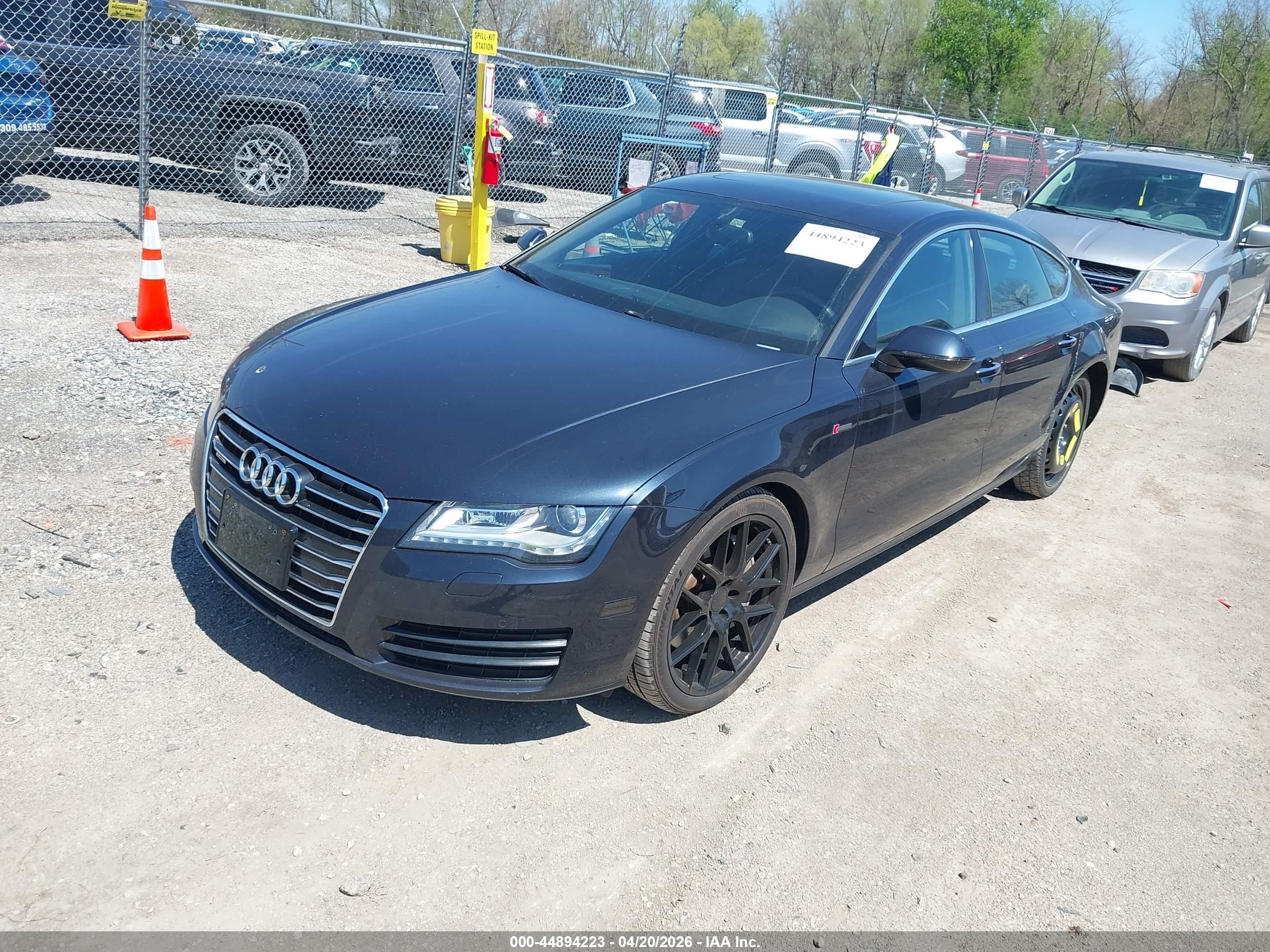 2014 Audi A7 3.0t Premium Plus Black vin: WAUWGAFCXEN123020