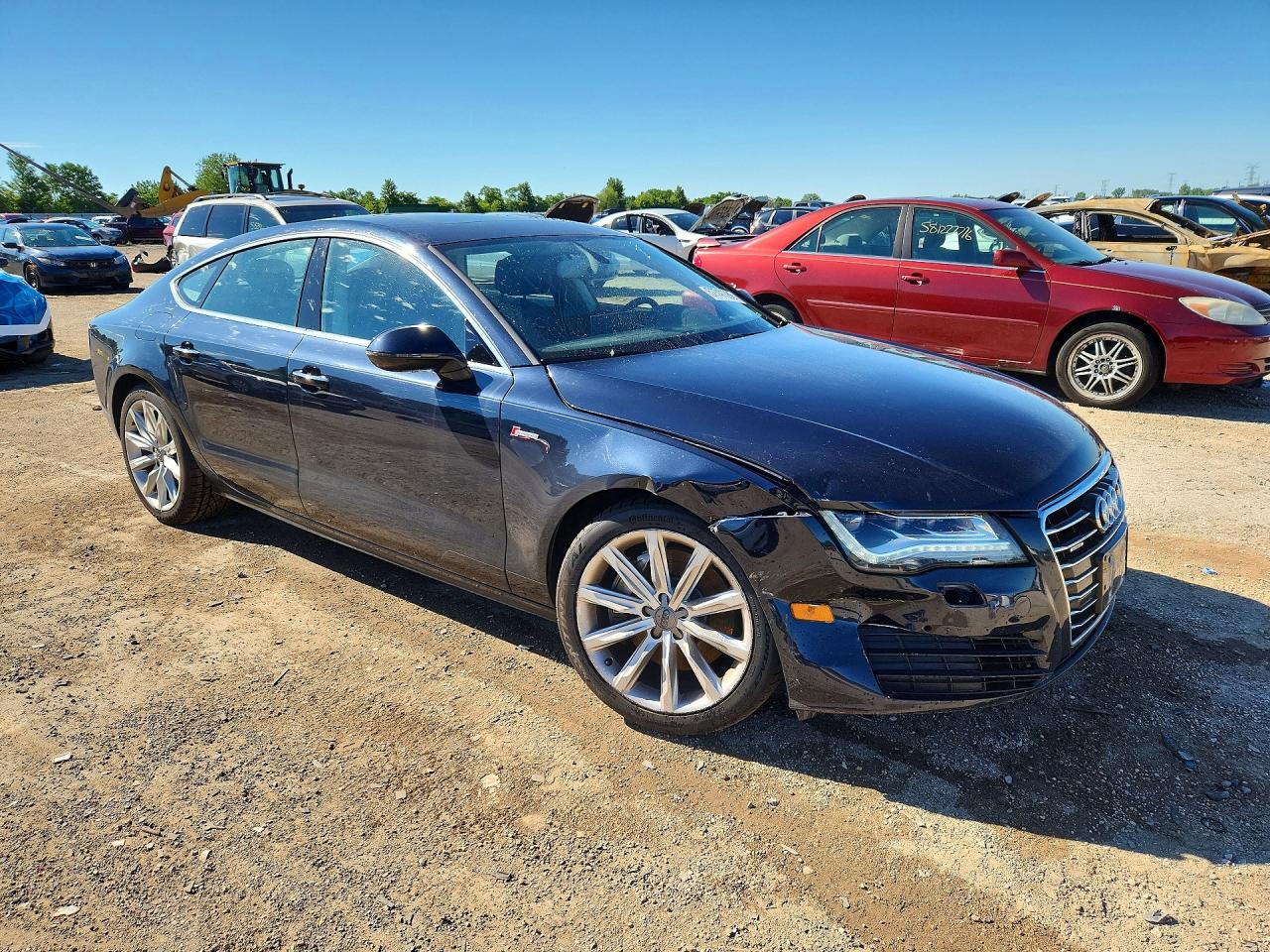 2015 Audi A7 Premium Plus Blue vin: WAUWGAFCXFN004157