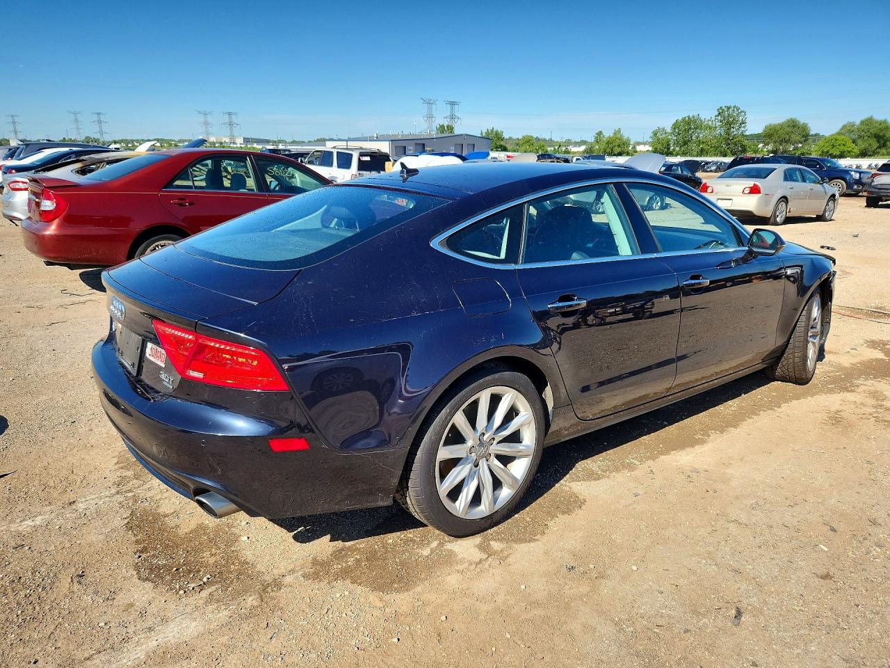 2015 Audi A7 Premium Plus Blue vin: WAUWGAFCXFN004157