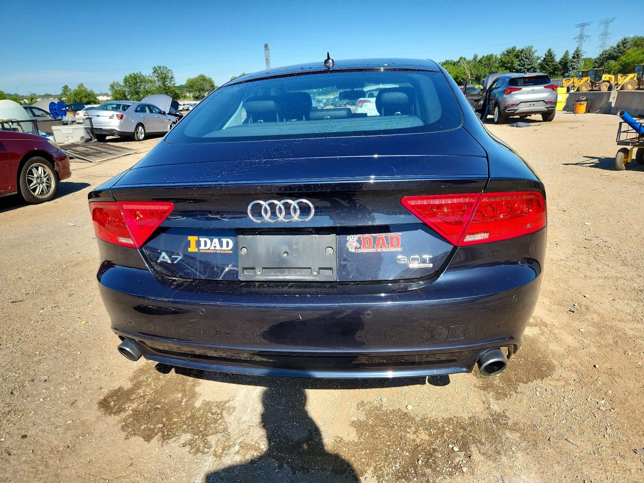 2015 Audi A7 Premium Plus Blue vin: WAUWGAFCXFN004157