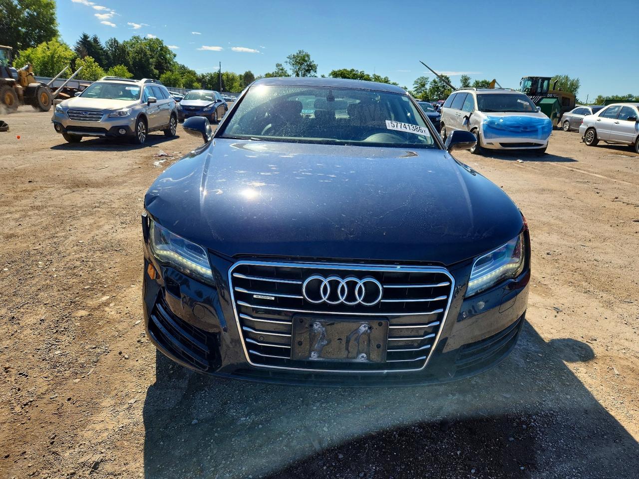 2015 Audi A7 Premium Plus Blue vin: WAUWGAFCXFN004157