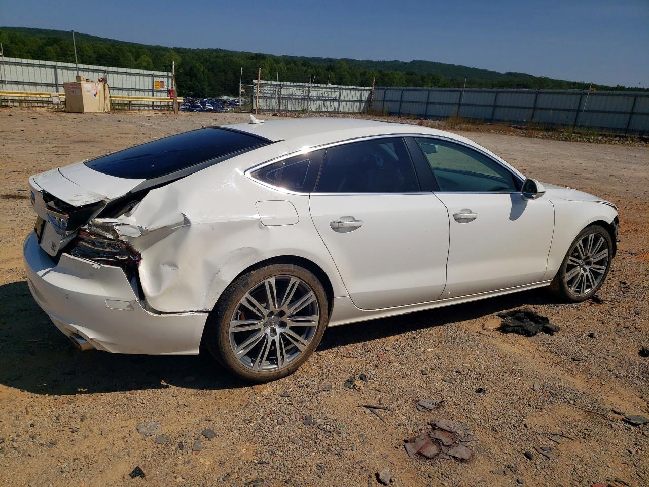 2014 Audi A7 Premium Plus White vin: WAUWMAFC4EN033869