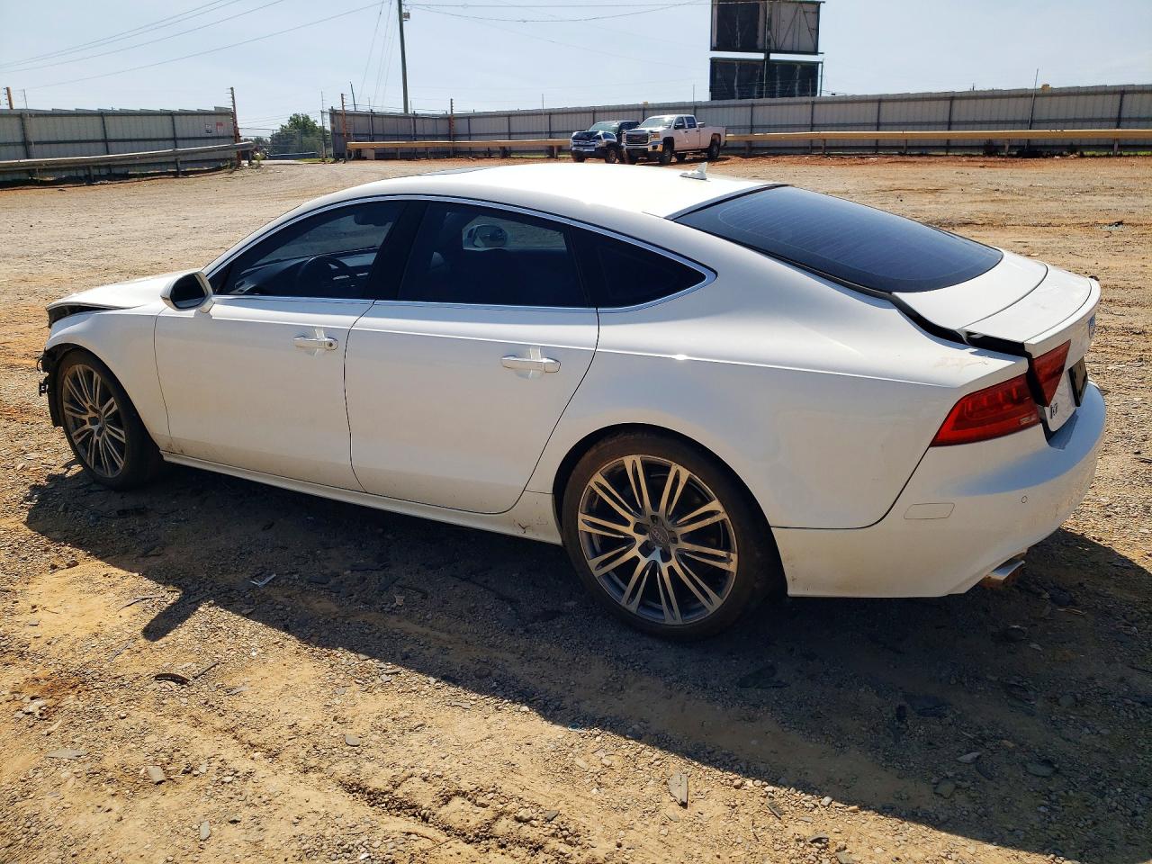 2014 Audi A7 Premium Plus White vin: WAUWMAFC4EN033869