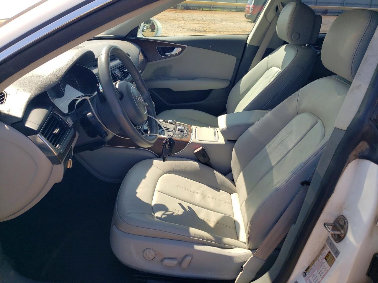 2014 Audi A7 Premium Plus White vin: WAUWMAFC4EN033869