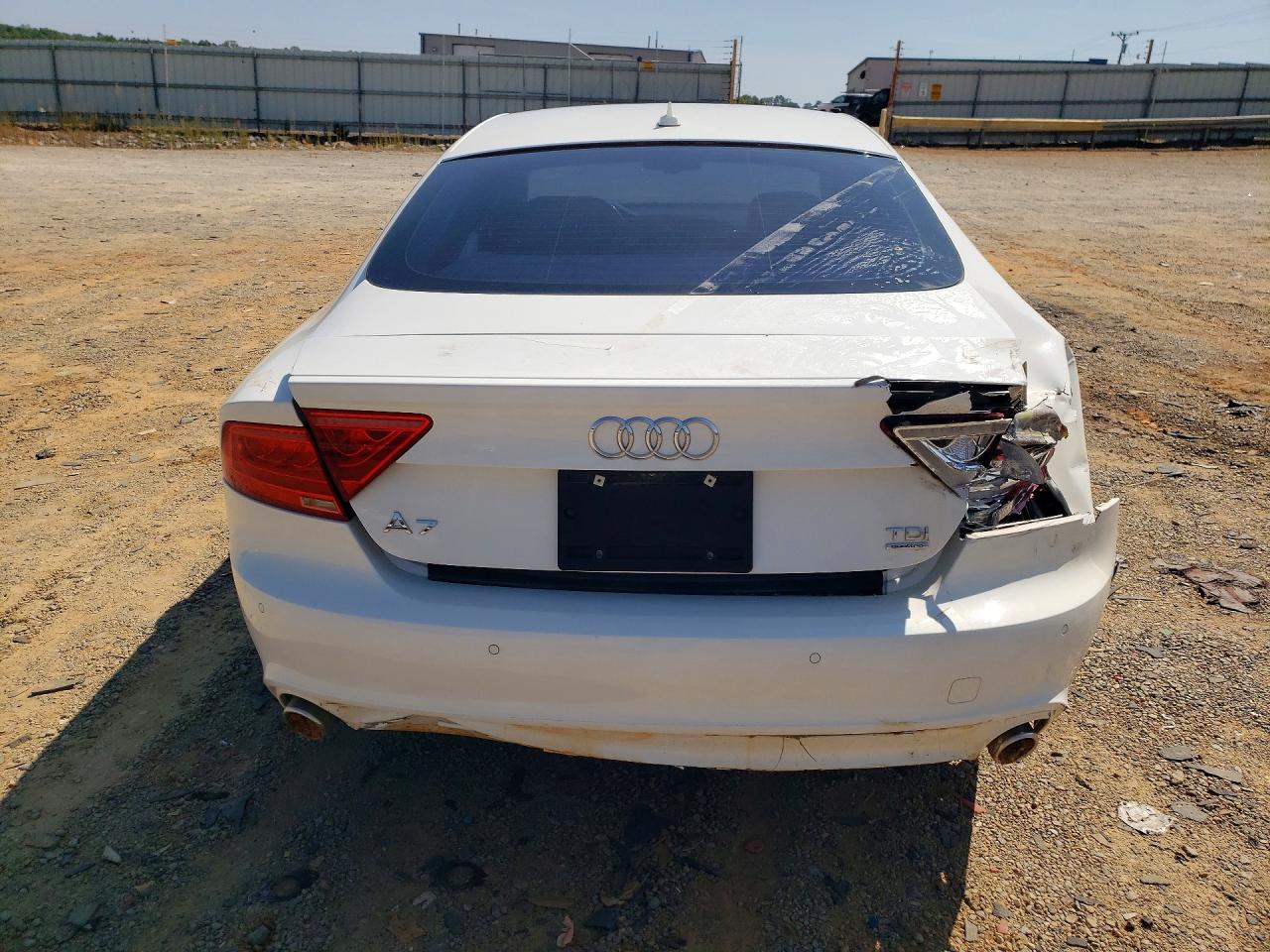 2014 Audi A7 Premium Plus White vin: WAUWMAFC4EN033869