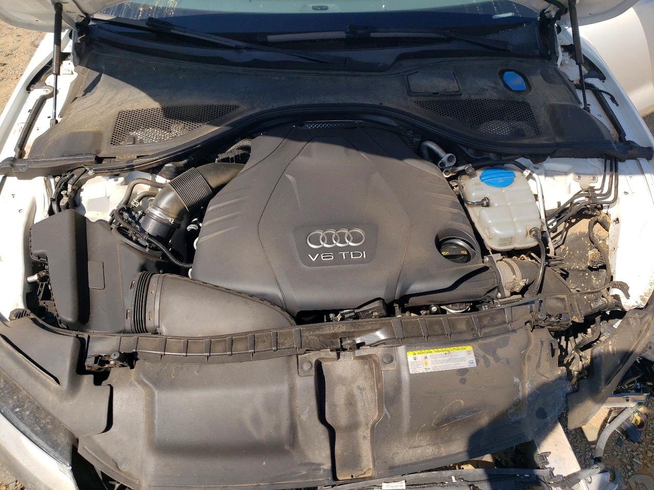 2014 Audi A7 Premium Plus White vin: WAUWMAFC4EN033869