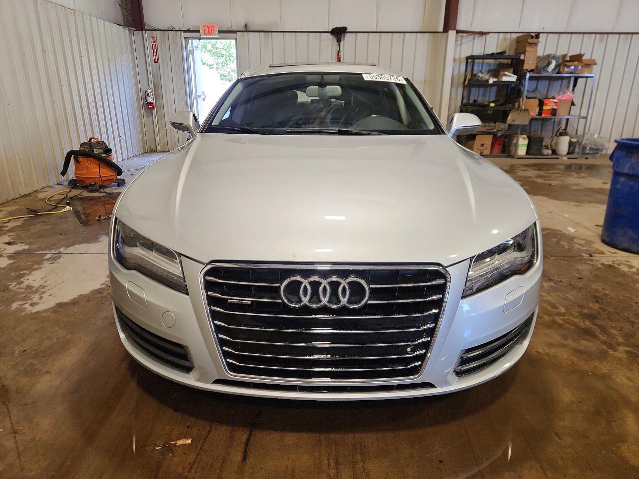 2015 Audi A7 Premium Plus Silver vin: WAUWMAFC5FN009145