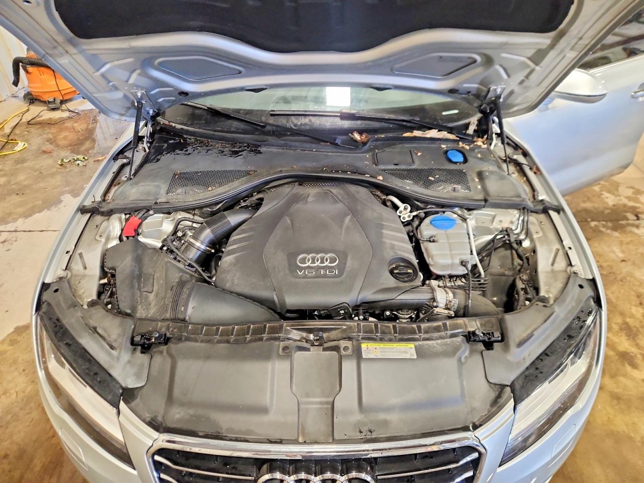 2015 Audi A7 Premium Plus Silver vin: WAUWMAFC5FN009145