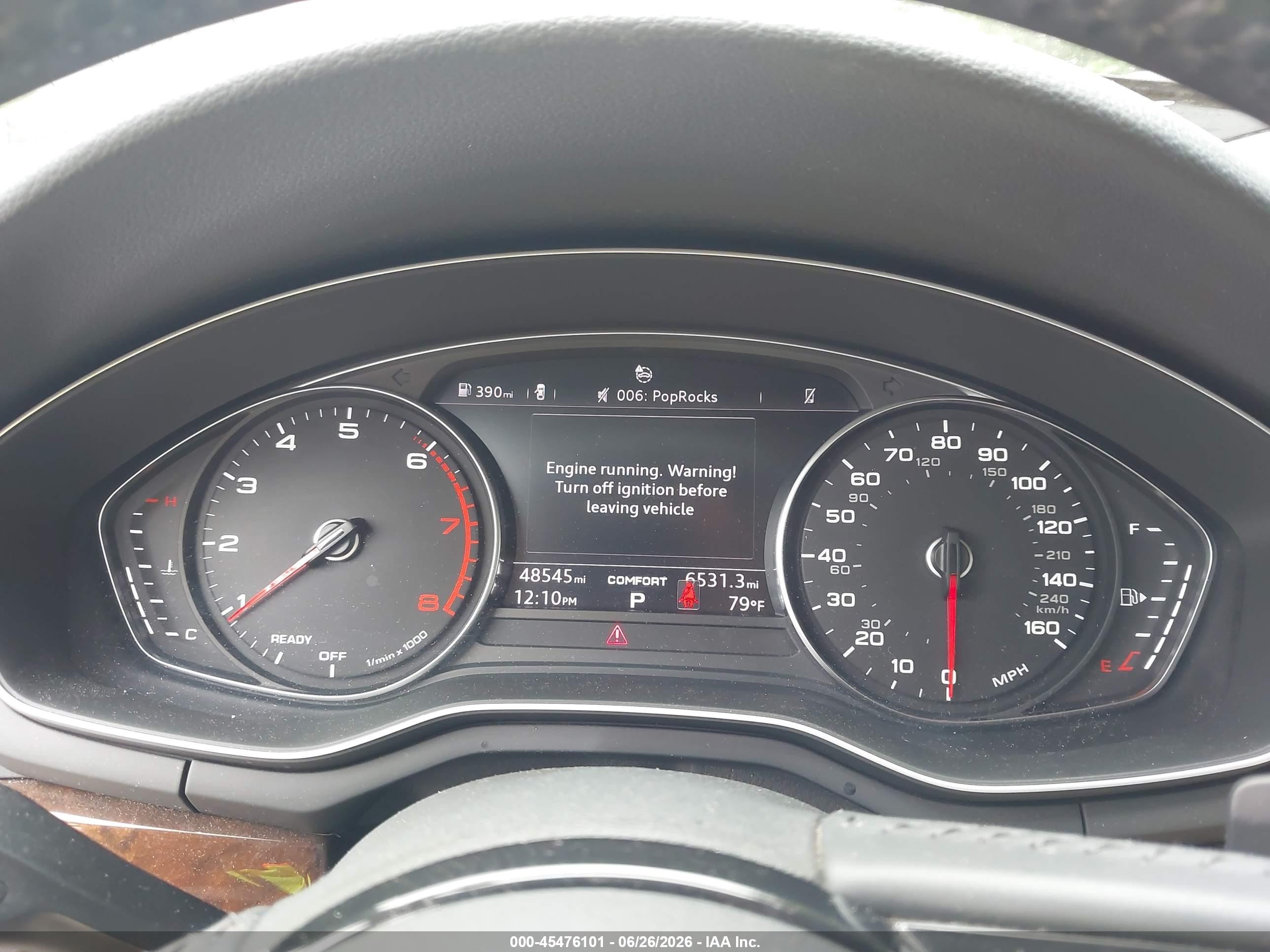 2019 Audi A5 45 Premium White vin: WAUWNGF55KN009528