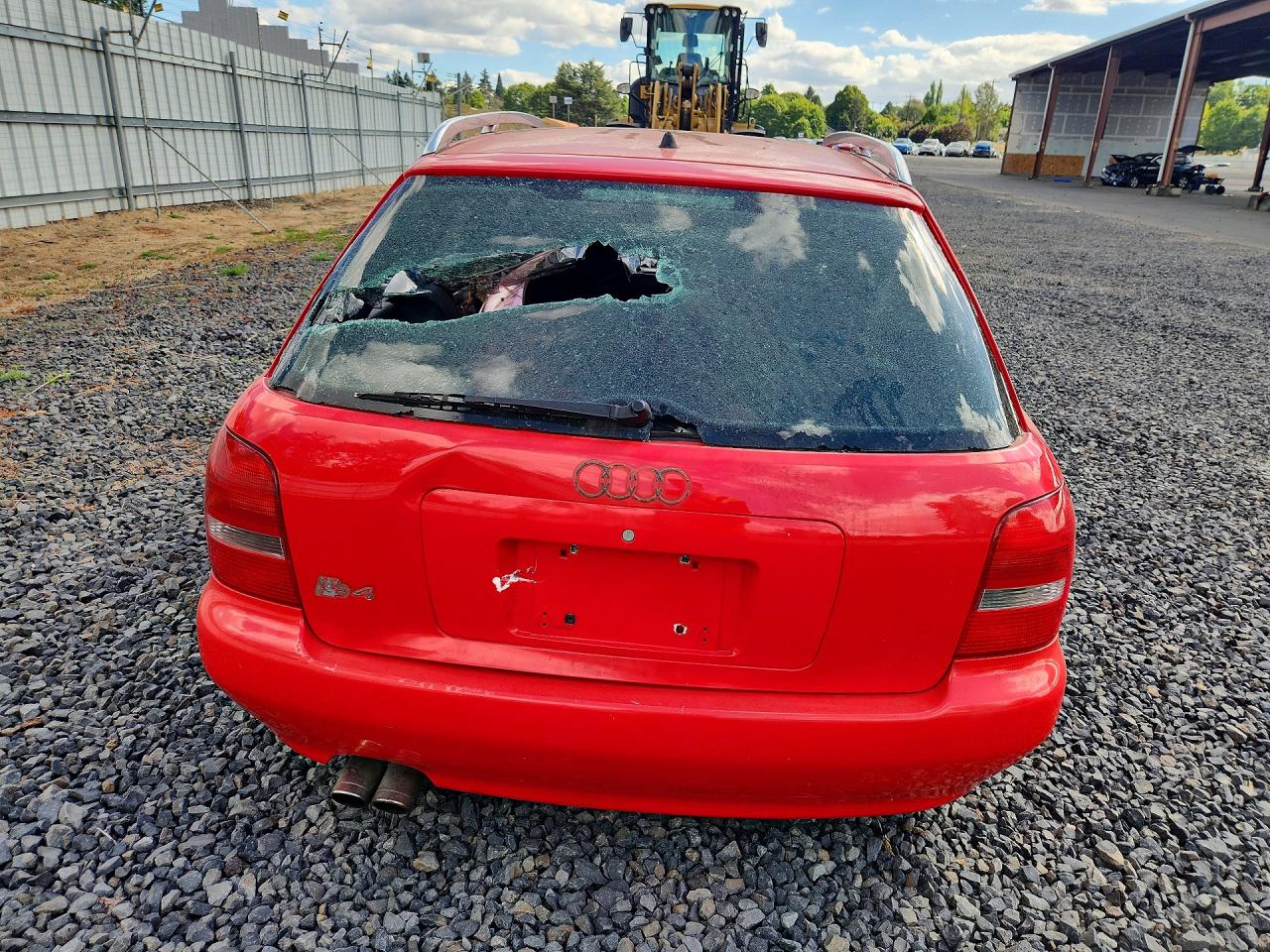 2001 Audi S4 Avant Quattro Red vin: WAUXD68D71A074876