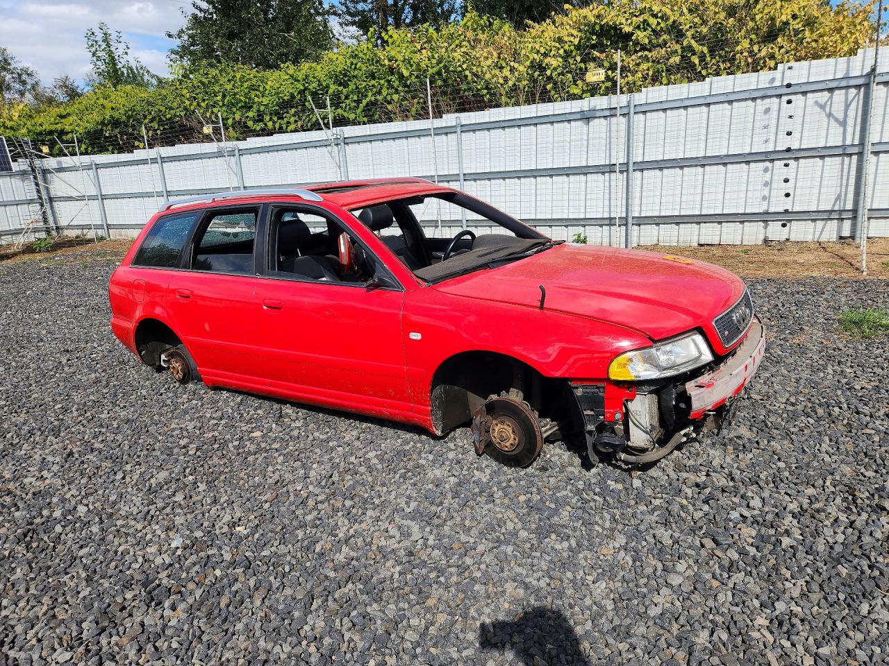 2001 Audi S4 Avant Quattro Red vin: WAUXD68D71A074876