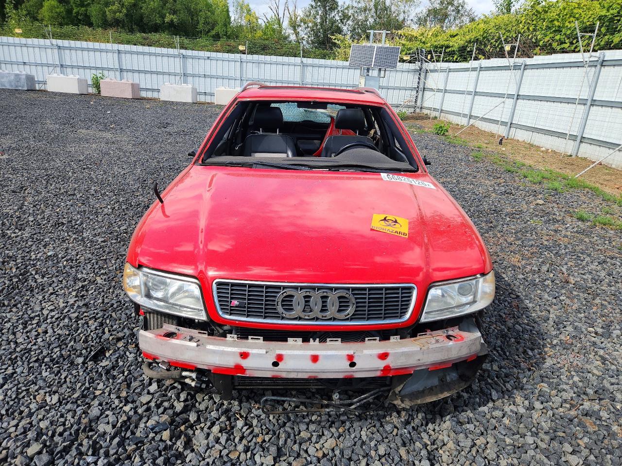 2001 Audi S4 Avant Quattro Red vin: WAUXD68D71A074876