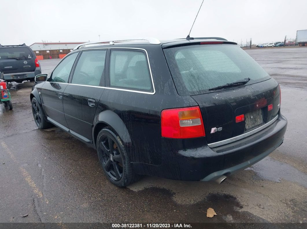 2002 Audi S6 Avant Black vin: WAUXU54B62N070925