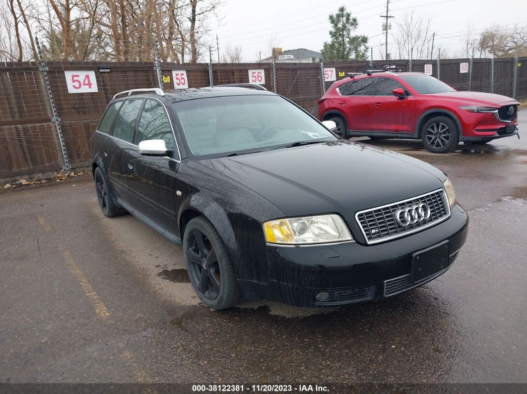 2002 Audi S6 Avant Black vin: WAUXU54B62N070925
