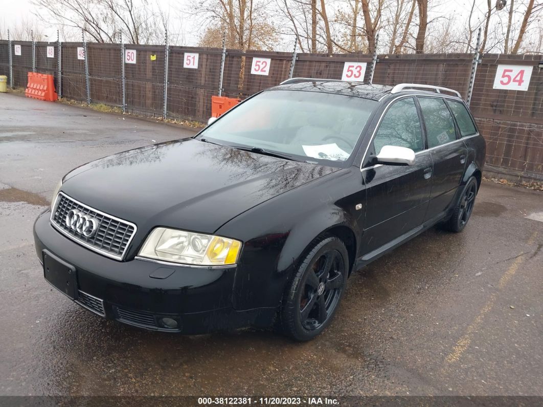 2002 Audi S6 Avant Black vin: WAUXU54B62N070925