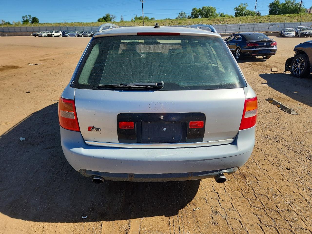 2002 Audi S6 Avant Quattro Серебряный vin: WAUXU54B82N035643