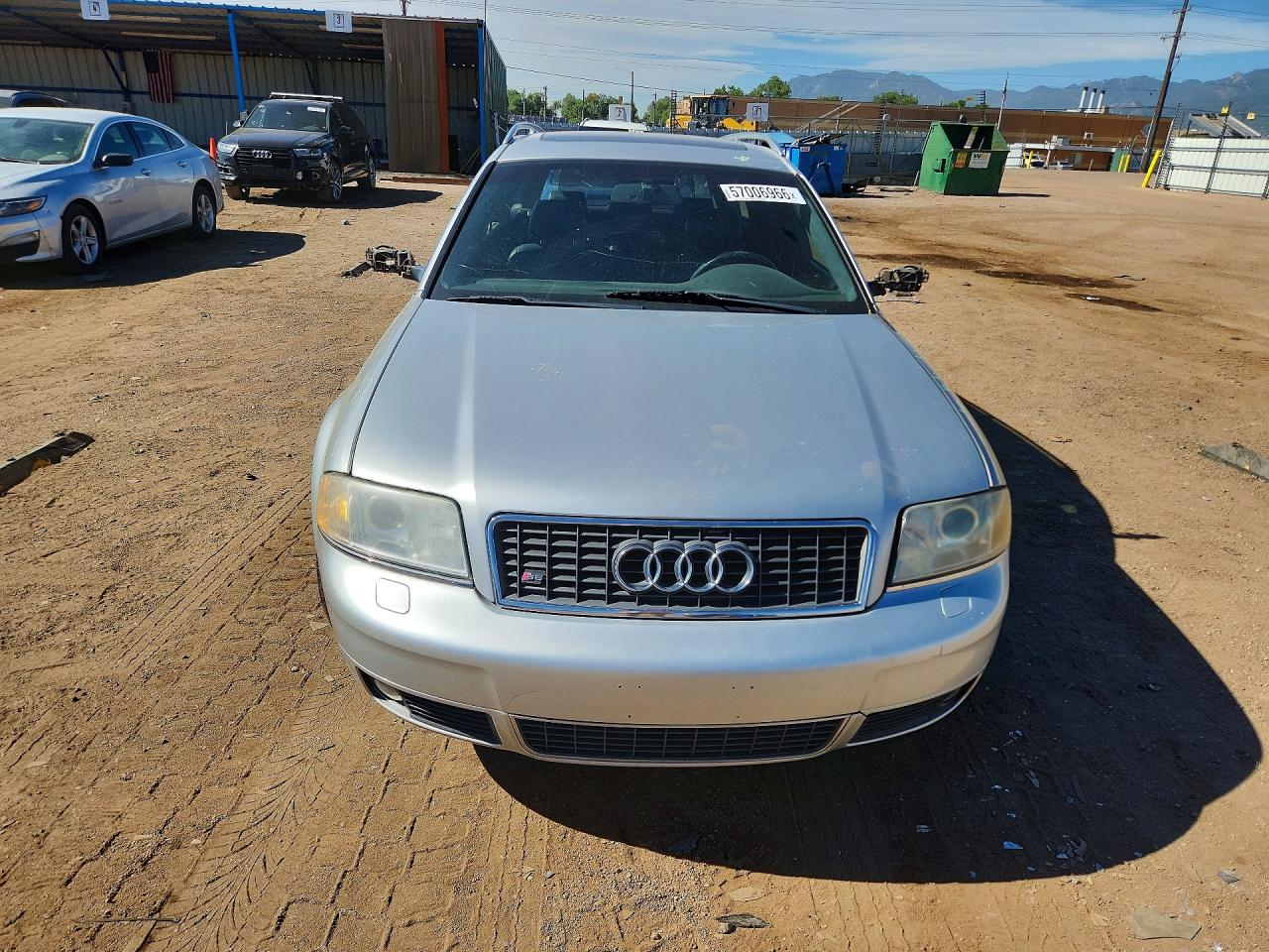2002 Audi S6 Avant Quattro Серебряный vin: WAUXU54B82N035643