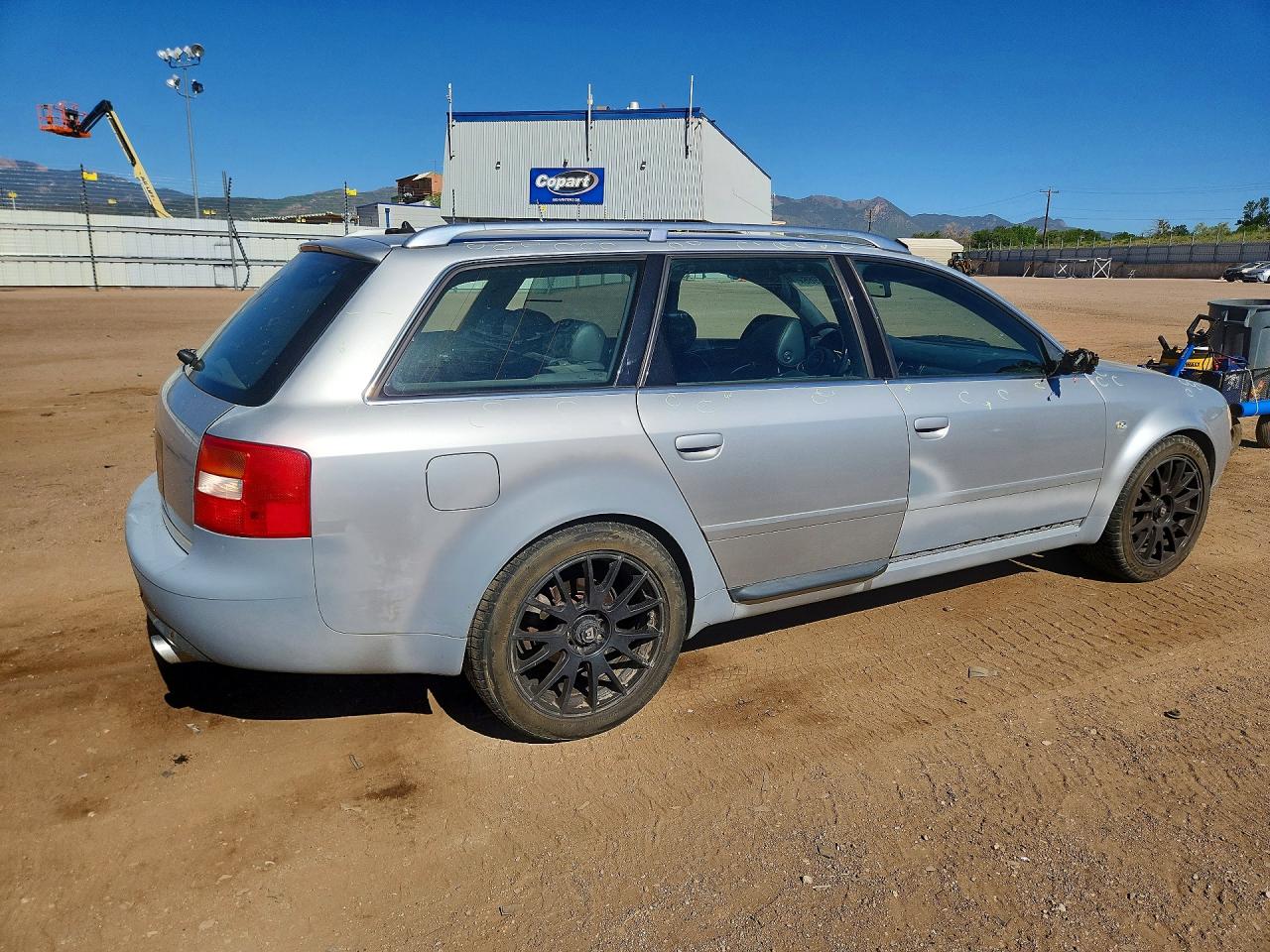 2002 Audi S6 Avant Quattro Серебряный vin: WAUXU54B82N035643
