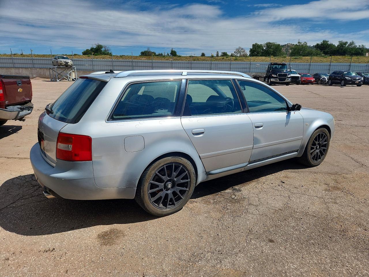 2002 Audi S6 Avant Quattro Silver vin: WAUXU54B82N035643